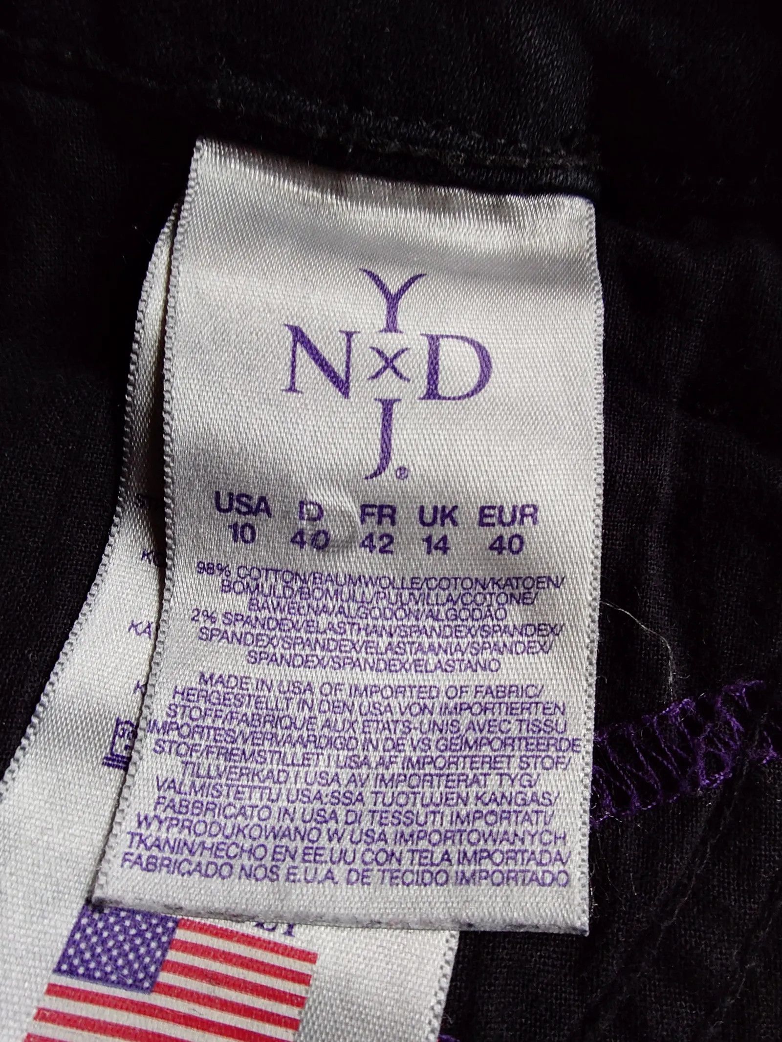 NYDJ NYDJ Skinny Jeans Size 40" / US 18 - 4 Thumbnail