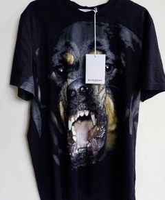 Givenchy Rottweiler Star Appliqué Print T-Shirt