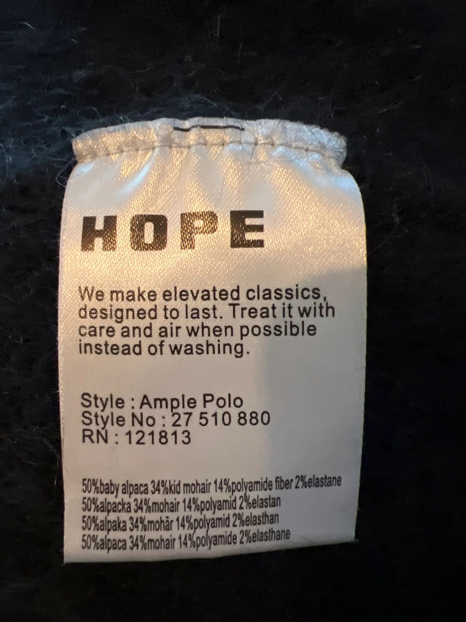 Hope Hope Ample Polo Sweater Size XS / US 0-2 / IT 36-38 - 4 Thumbnail