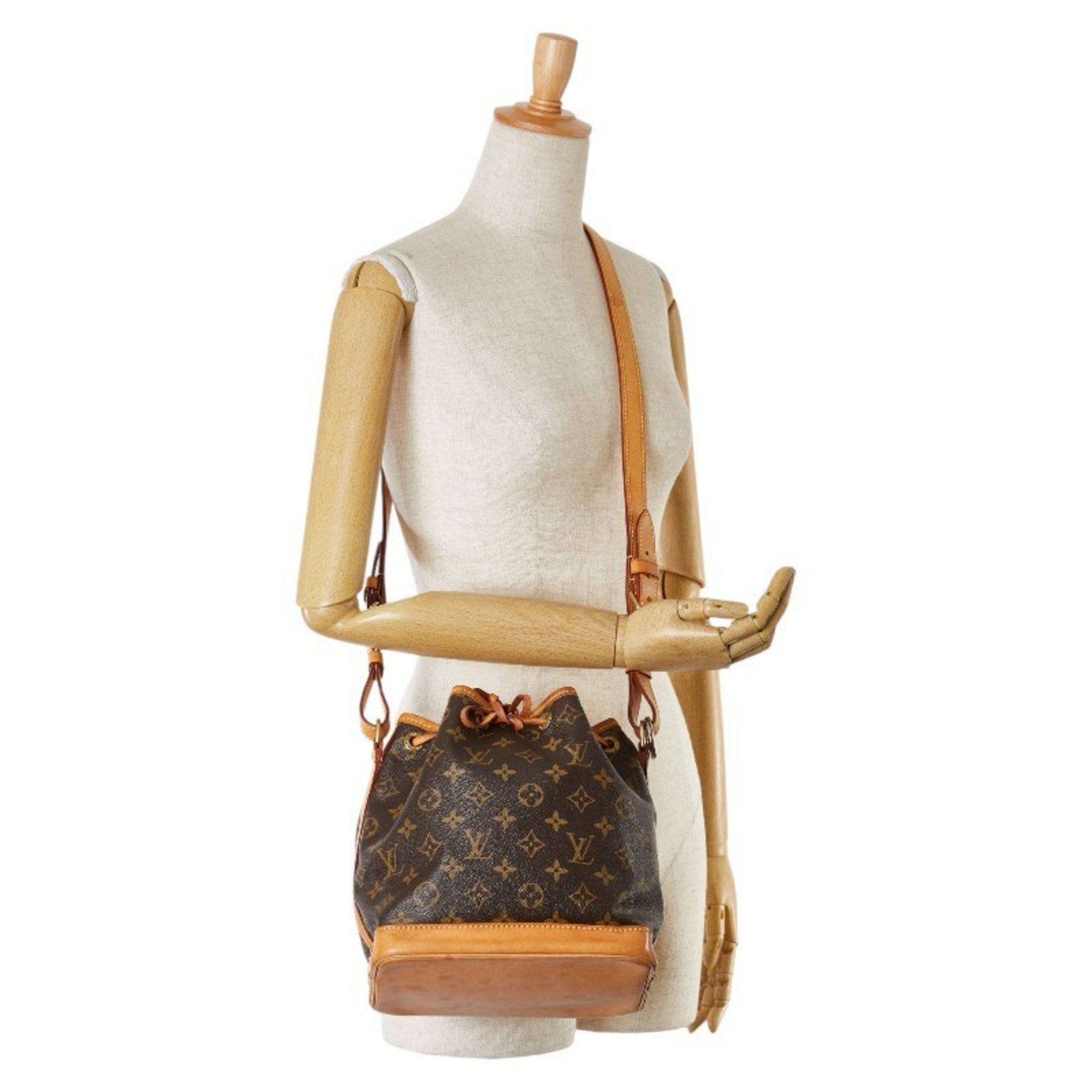 Louis Vuitton Louis Vuitton Monogram Noe BB Shoulder Bag M46983 Brown PVC Leather Women s LOUIS VUITTON Grailed