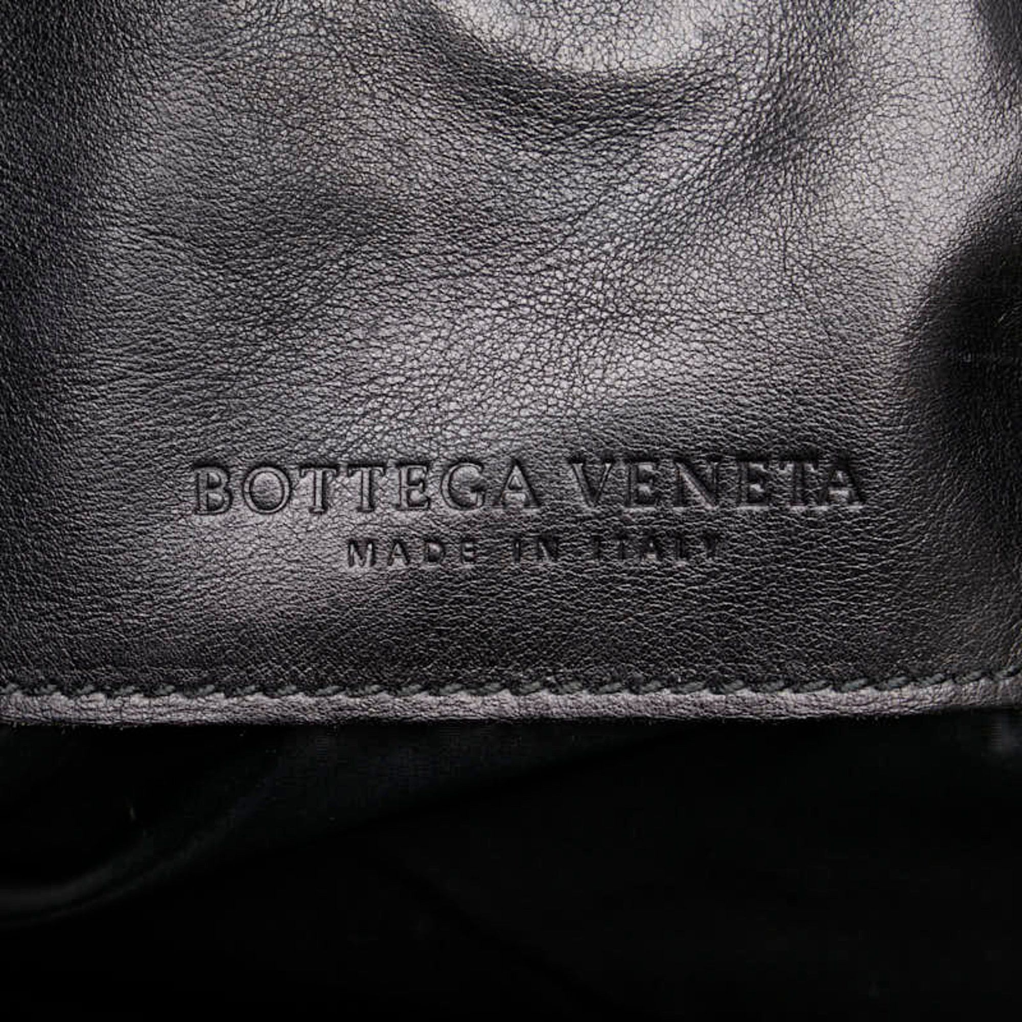 Bottega Veneta Bottega Veneta Intrecciato Shoulder Bag 248521 Black Leather Men's BOTTEGAVENETA Size ONE SIZE - 5 Thumbnail