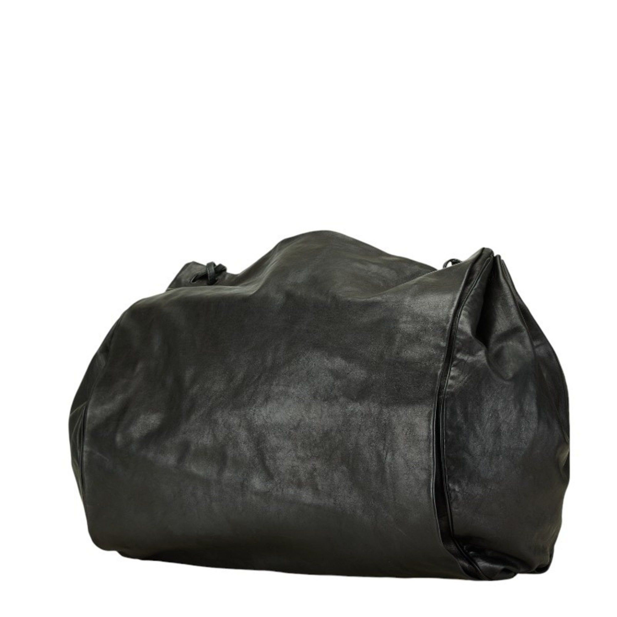 Bottega Veneta Bottega Veneta Intrecciato Shoulder Bag 248521 Black Leather Men's BOTTEGAVENETA Size ONE SIZE - 2 Thumbnail