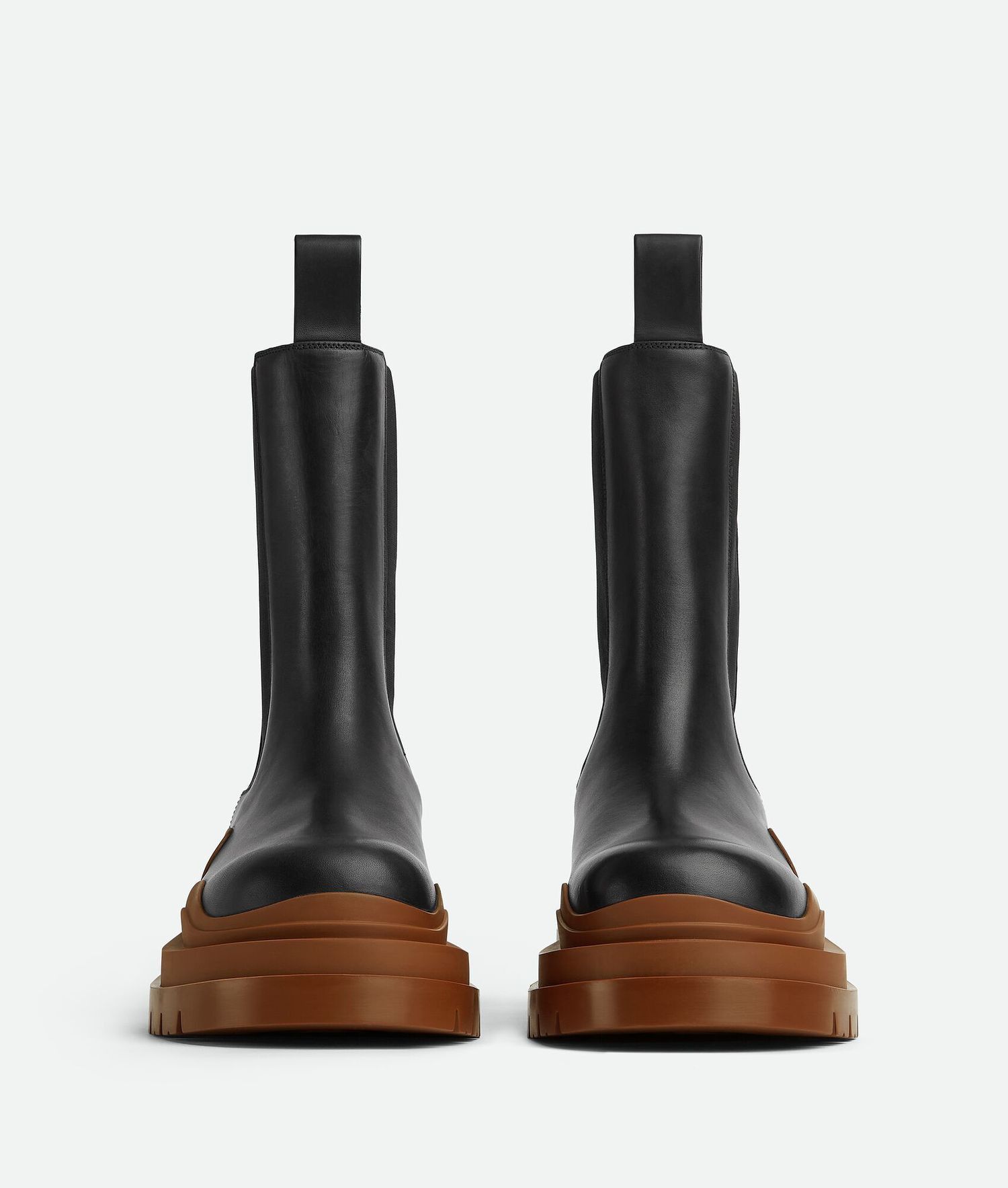 Bottega Veneta Bottega Veneta Tire Chelsea Boots with brown sole Size US 9 / EU 42 - 2 Thumbnail