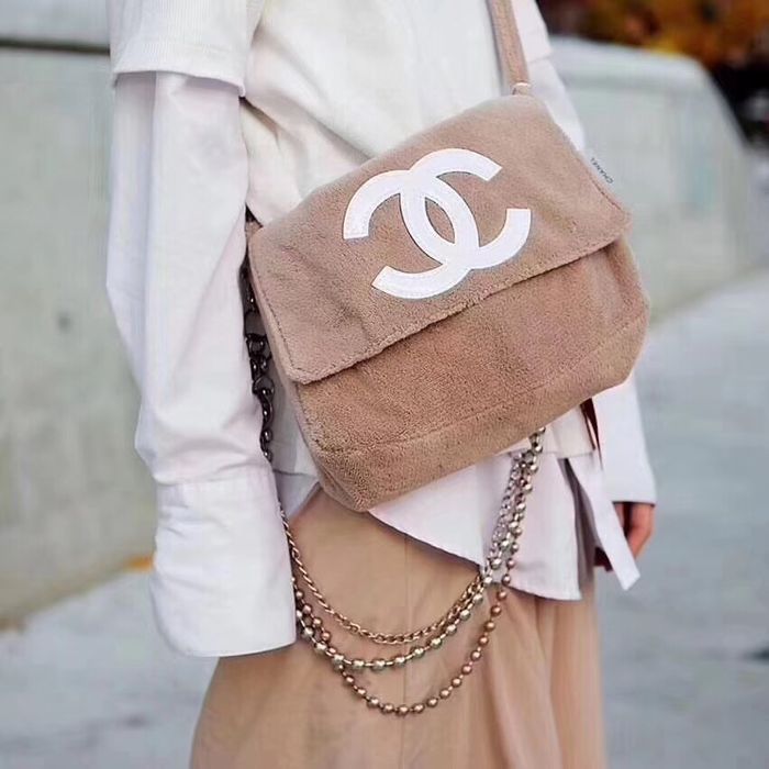 Chanel Vintage Chanel VIP Beauty Gift Plush messenger style bag