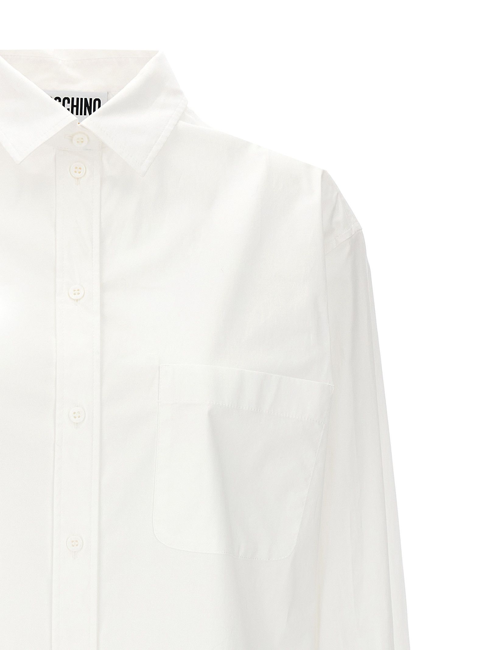 Moschino Poplin Shirt Size L / US 10 / IT 46 - 3 Thumbnail