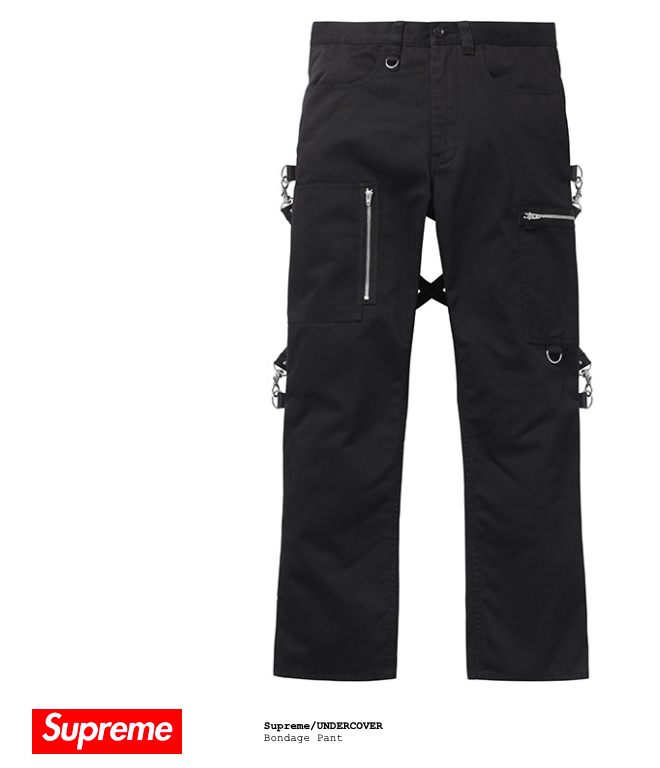 Supreme × Undercover SUPREME x UNDERCOVER BONDAGE PANTS | Grailed