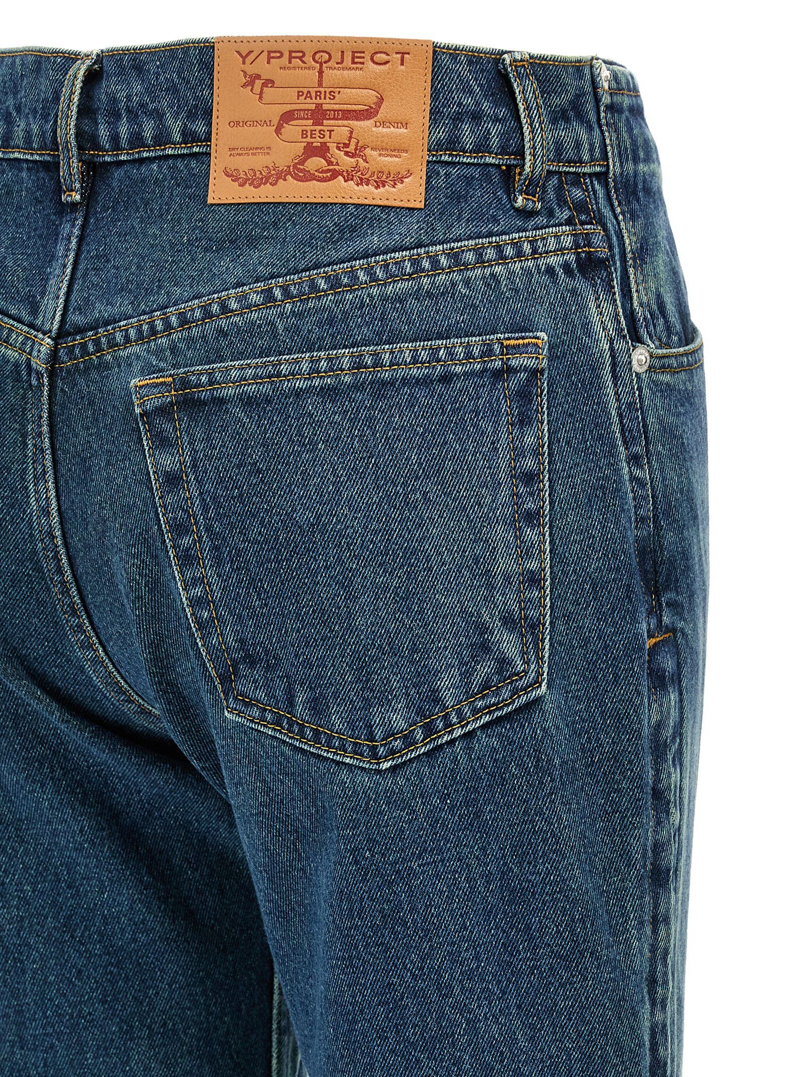 Y/Project 'Evergreen Hook And Eye' Jeans Size 25" / US 0 / IT 36 - 4 Thumbnail