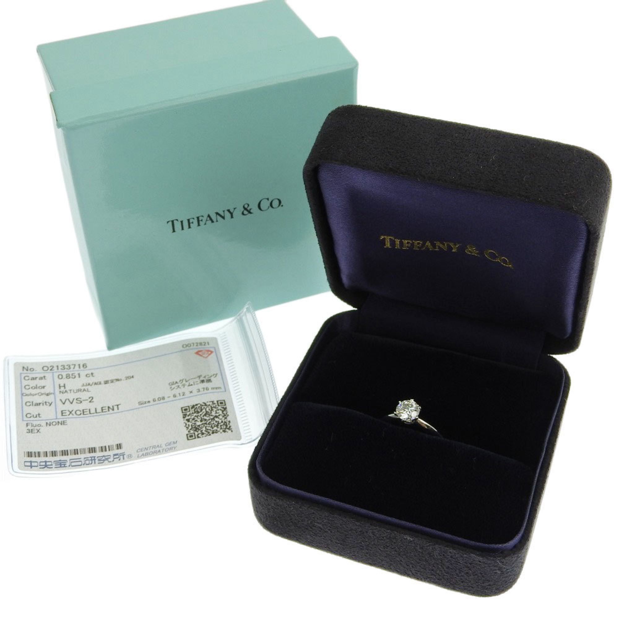 Tiffany & Co. Tiffany & Co Solitaire ring Size ONE SIZE - 4 Thumbnail