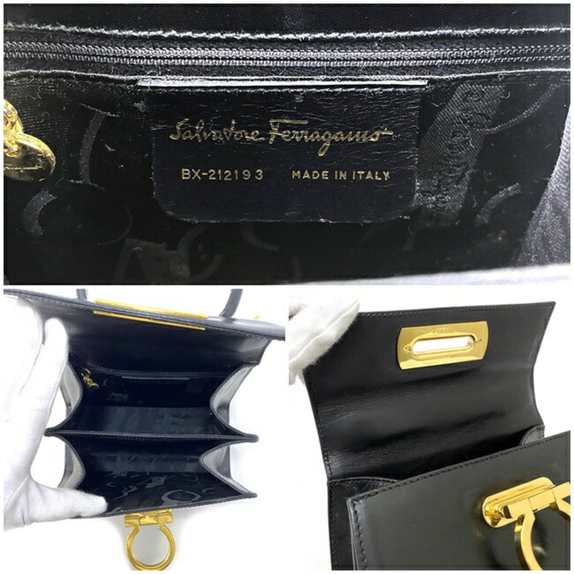 Salvatore Ferragamo Salvatore Ferragamo Gancini handbag Size ONE SIZE - 5 Thumbnail