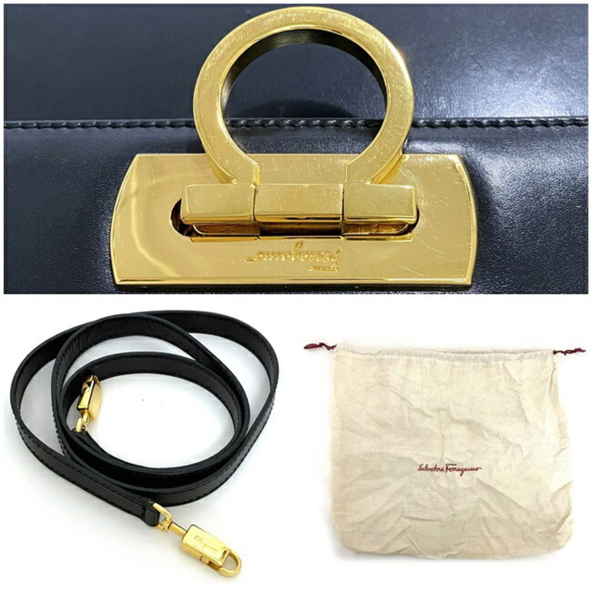 Salvatore Ferragamo Salvatore Ferragamo Gancini handbag Size ONE SIZE - 6 Thumbnail
