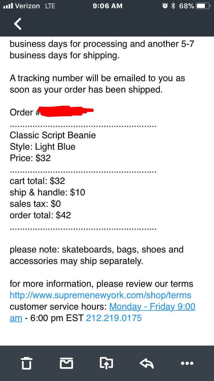 Supreme Supreme Classic Script Beanie Light Blue Size ONE SIZE - 2 Thumbnail