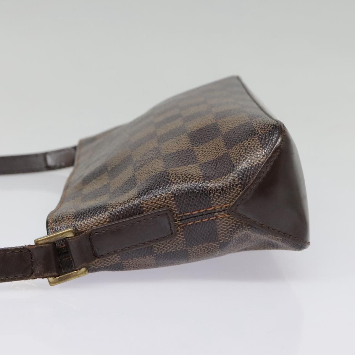 Louis Vuitton Trotteur Brown Canvas Shoulder Bag (Pre-Owned) Size ONE SIZE - 3 Thumbnail