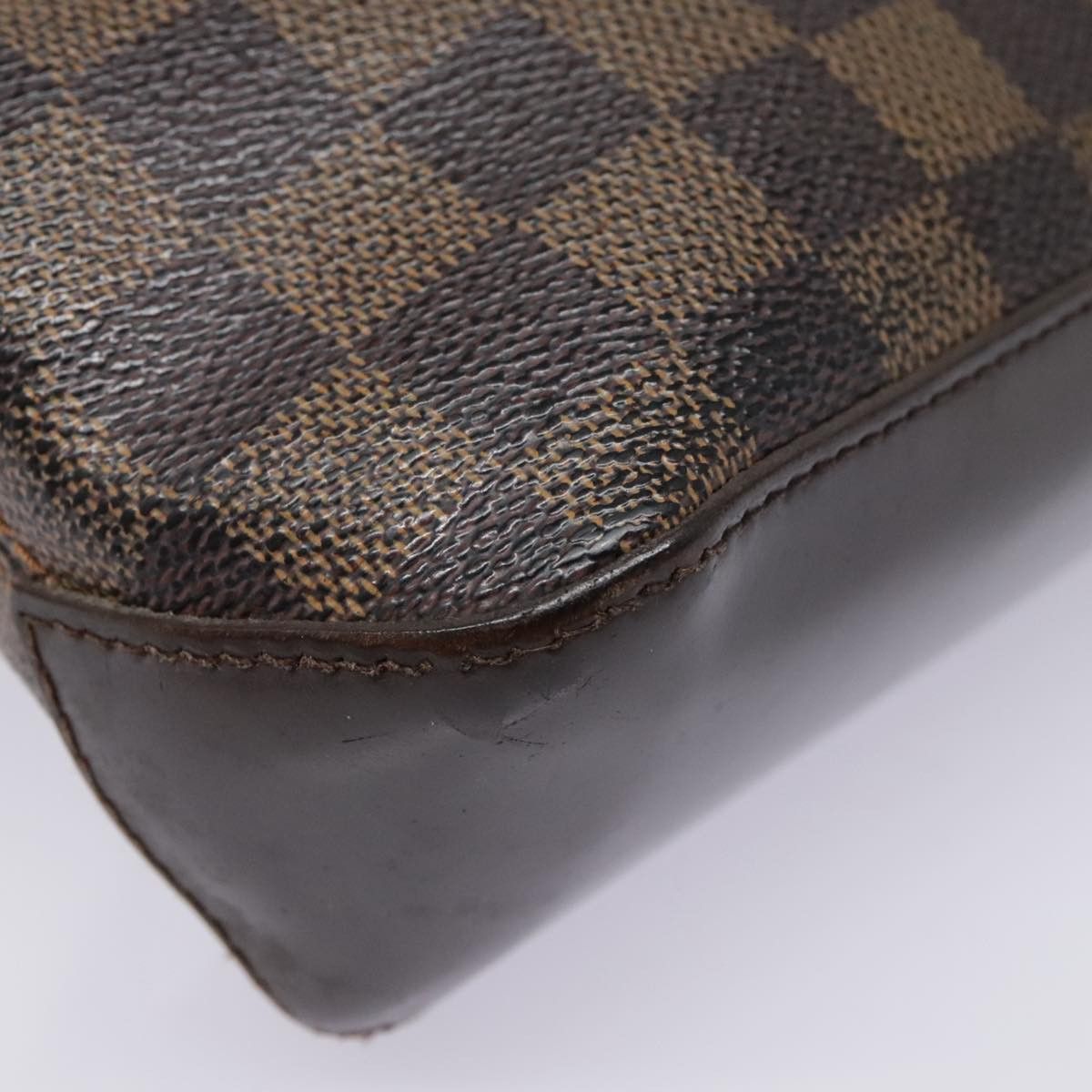 Louis Vuitton Trotteur Brown Canvas Shoulder Bag (Pre-Owned) Size ONE SIZE - 6 Thumbnail