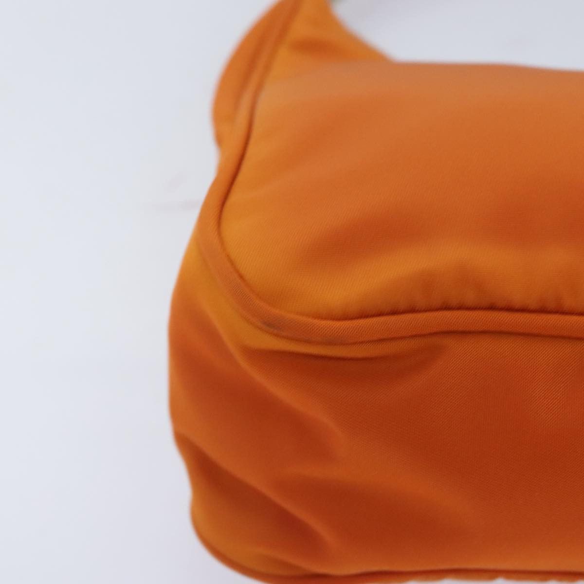 Prada Tessuto Orange Synthetic Handbag (Pre-Owned) Size ONE SIZE - 17 Thumbnail