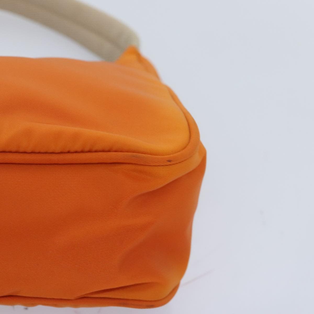 Prada Tessuto Orange Synthetic Handbag (Pre-Owned) Size ONE SIZE - 16 Thumbnail