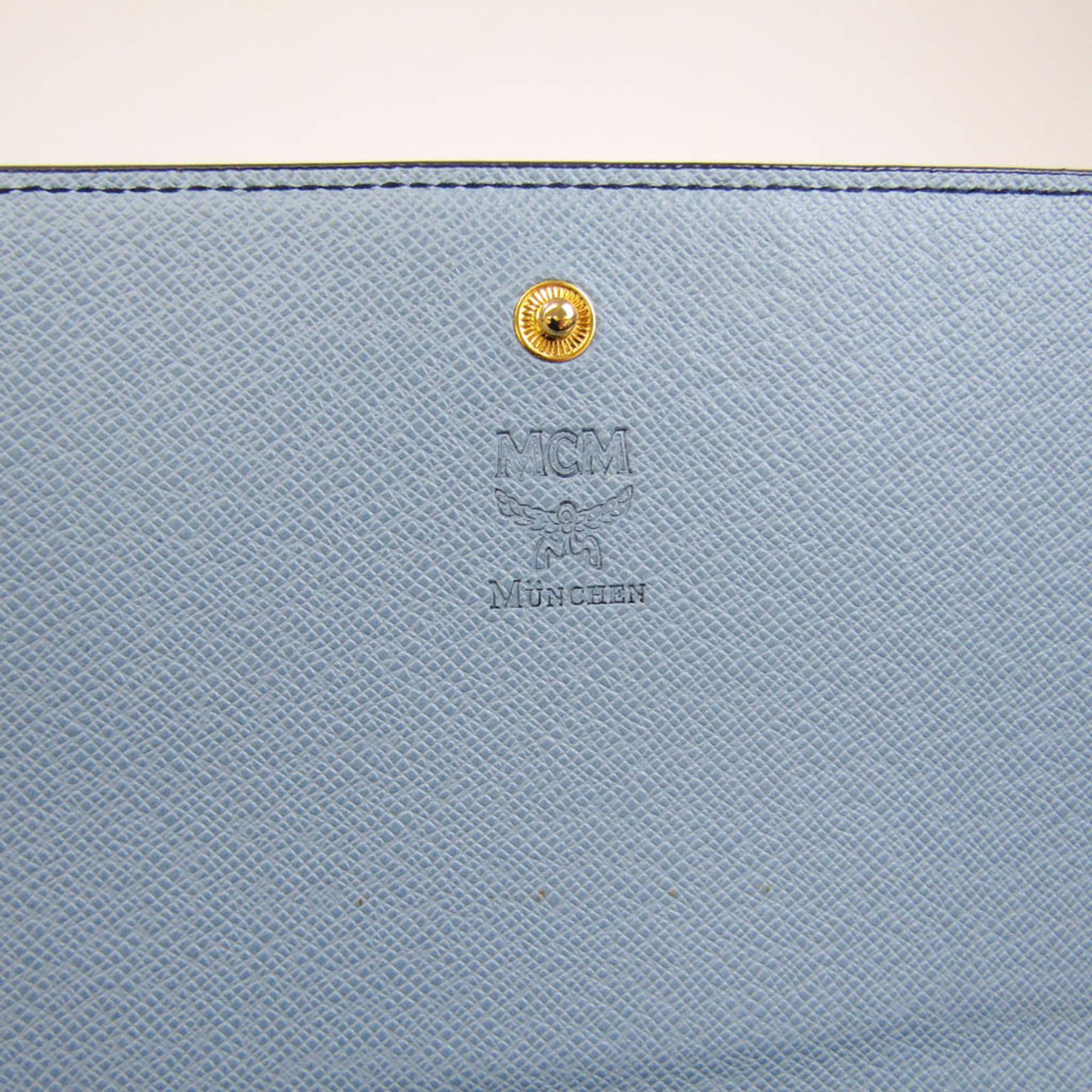 MCM Blue Leather Wallet (Pre-Owned) Size ONE SIZE - 9 Thumbnail
