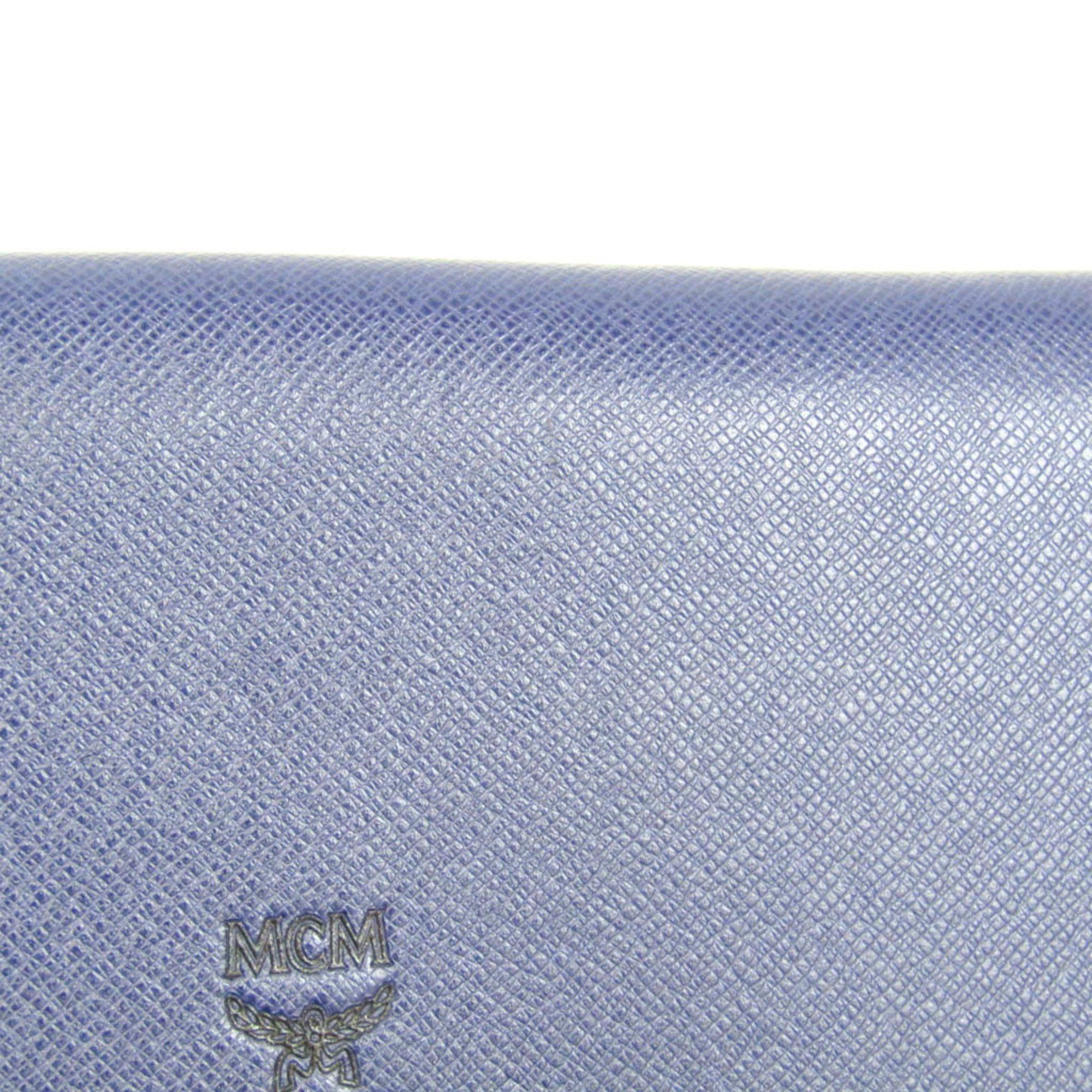 MCM Blue Leather Wallet (Pre-Owned) Size ONE SIZE - 8 Thumbnail