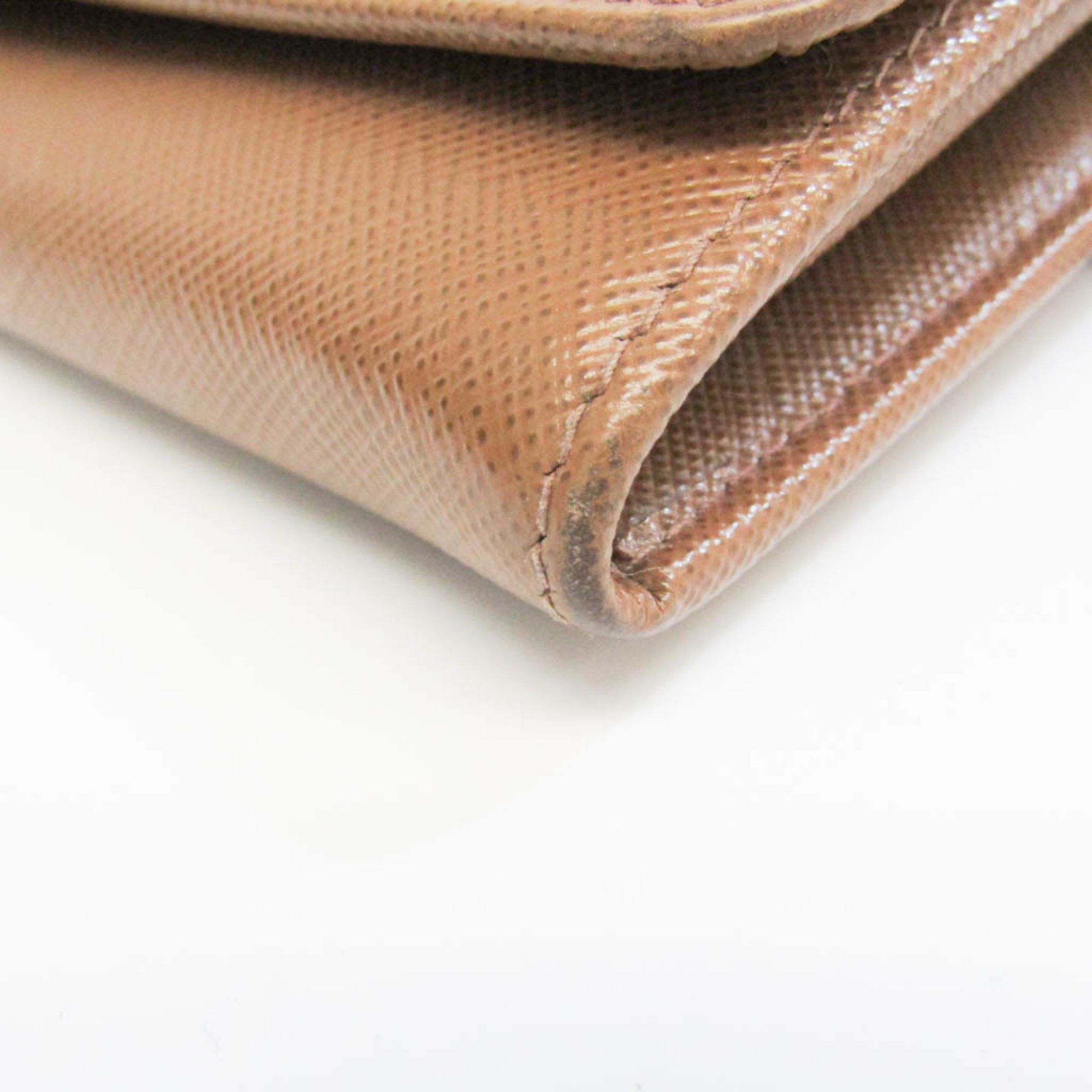 Prada Camel Leather Wallet (Pre-Owned) Size ONE SIZE - 6 Thumbnail