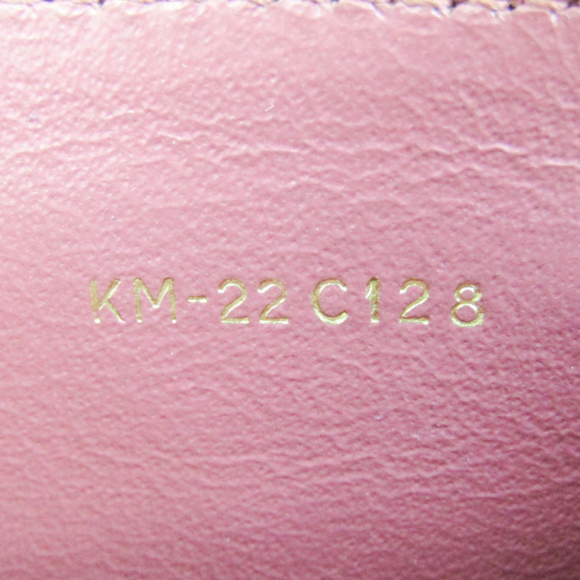 Salvatore Ferragamo Vara Pink Leather Wallet (Pre-Owned) Size ONE SIZE - 4 Thumbnail