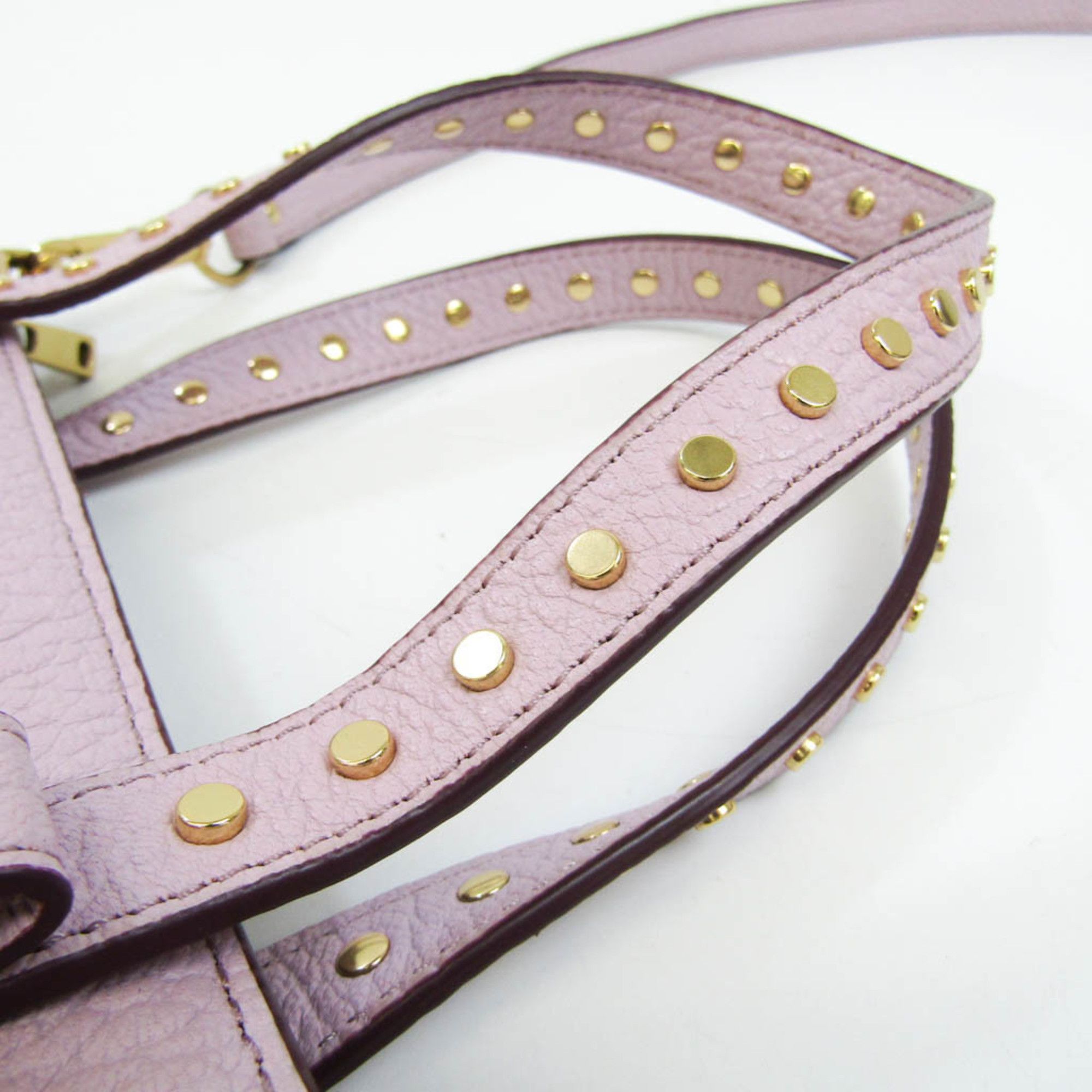 Marc Jacobs Mini T Purple Leather Shoulder Bag (Pre-Owned) Size ONE SIZE - 10 Thumbnail