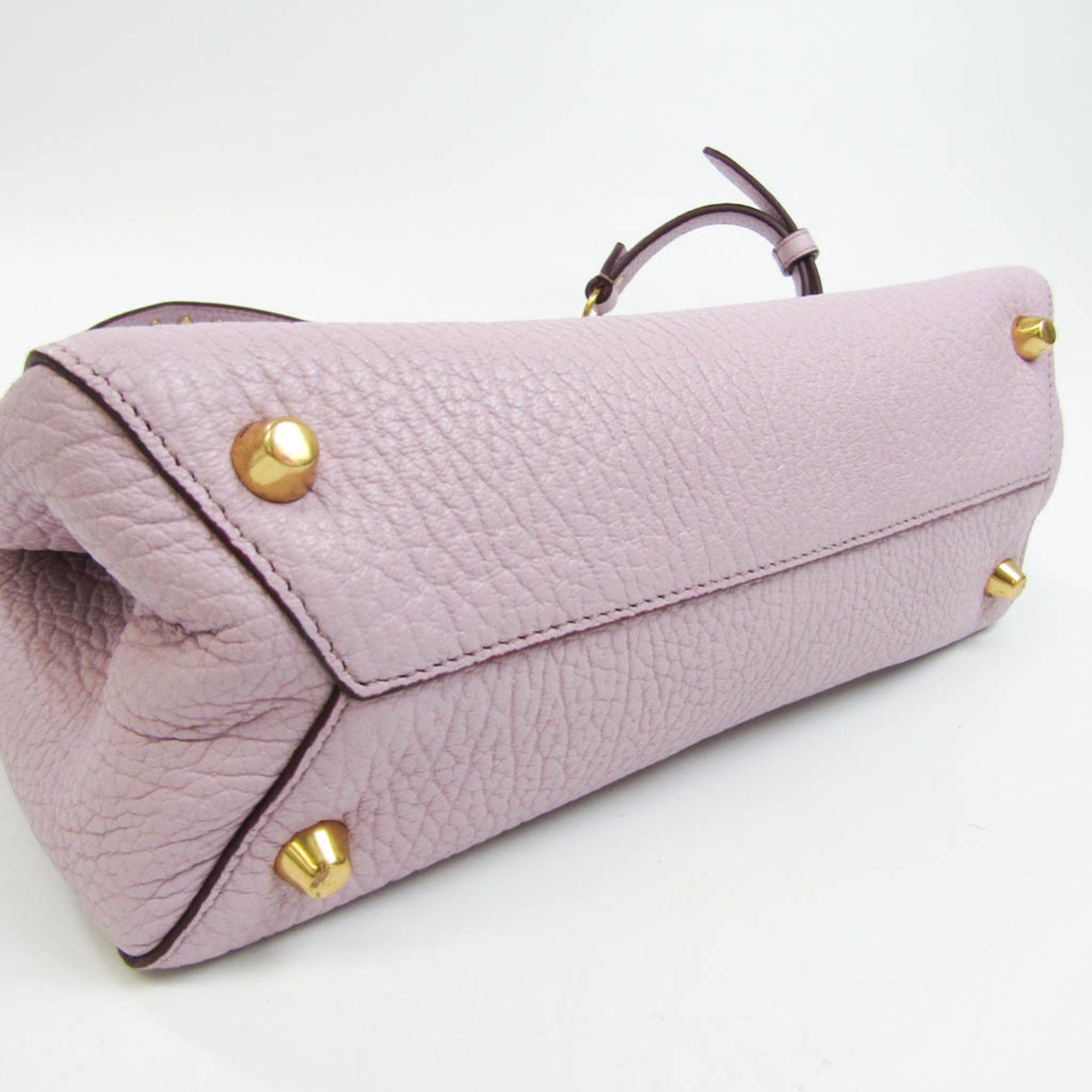 Marc Jacobs Mini T Purple Leather Shoulder Bag (Pre-Owned) Size ONE SIZE - 3 Thumbnail