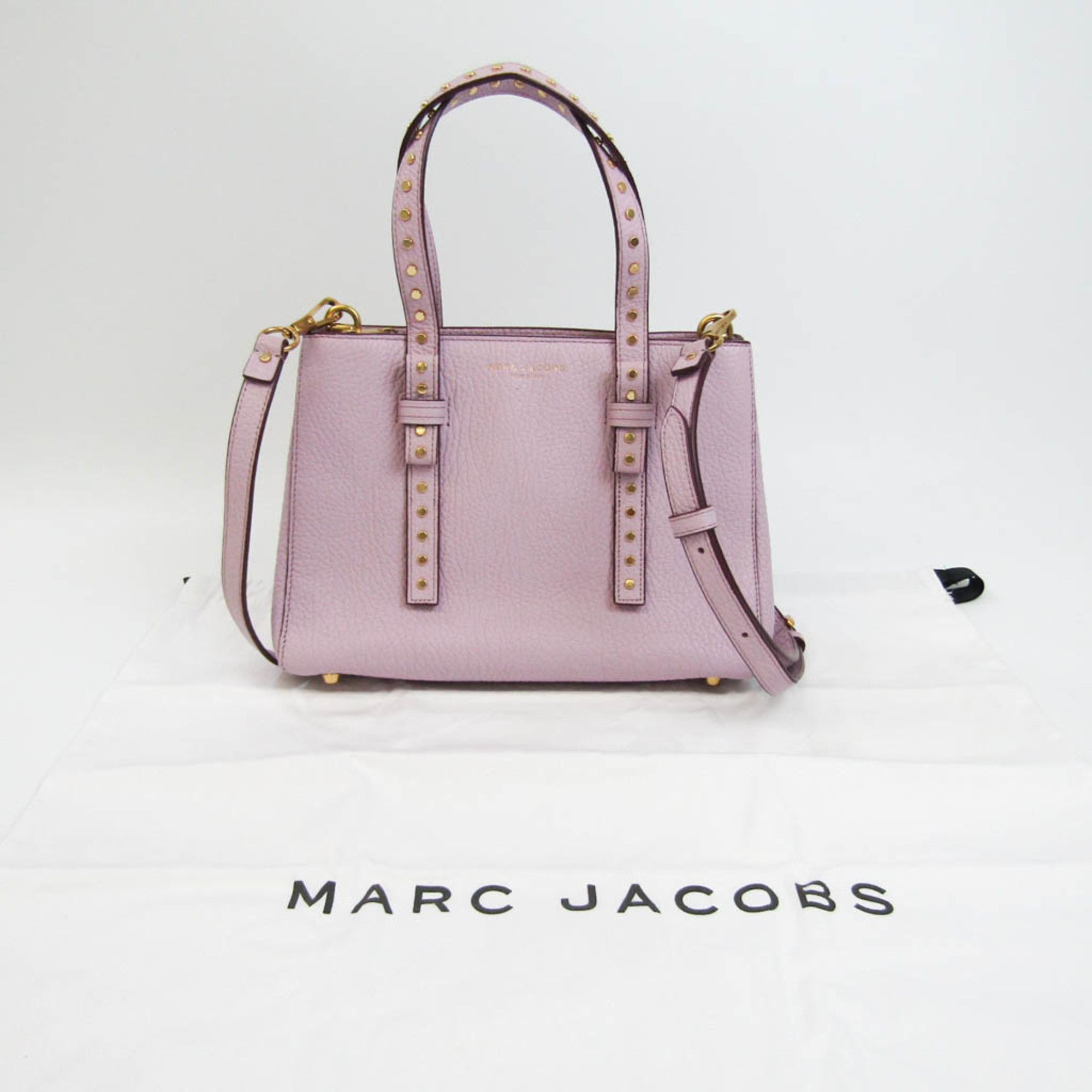 Marc Jacobs Mini T Purple Leather Shoulder Bag (Pre-Owned) Size ONE SIZE - 14 Thumbnail