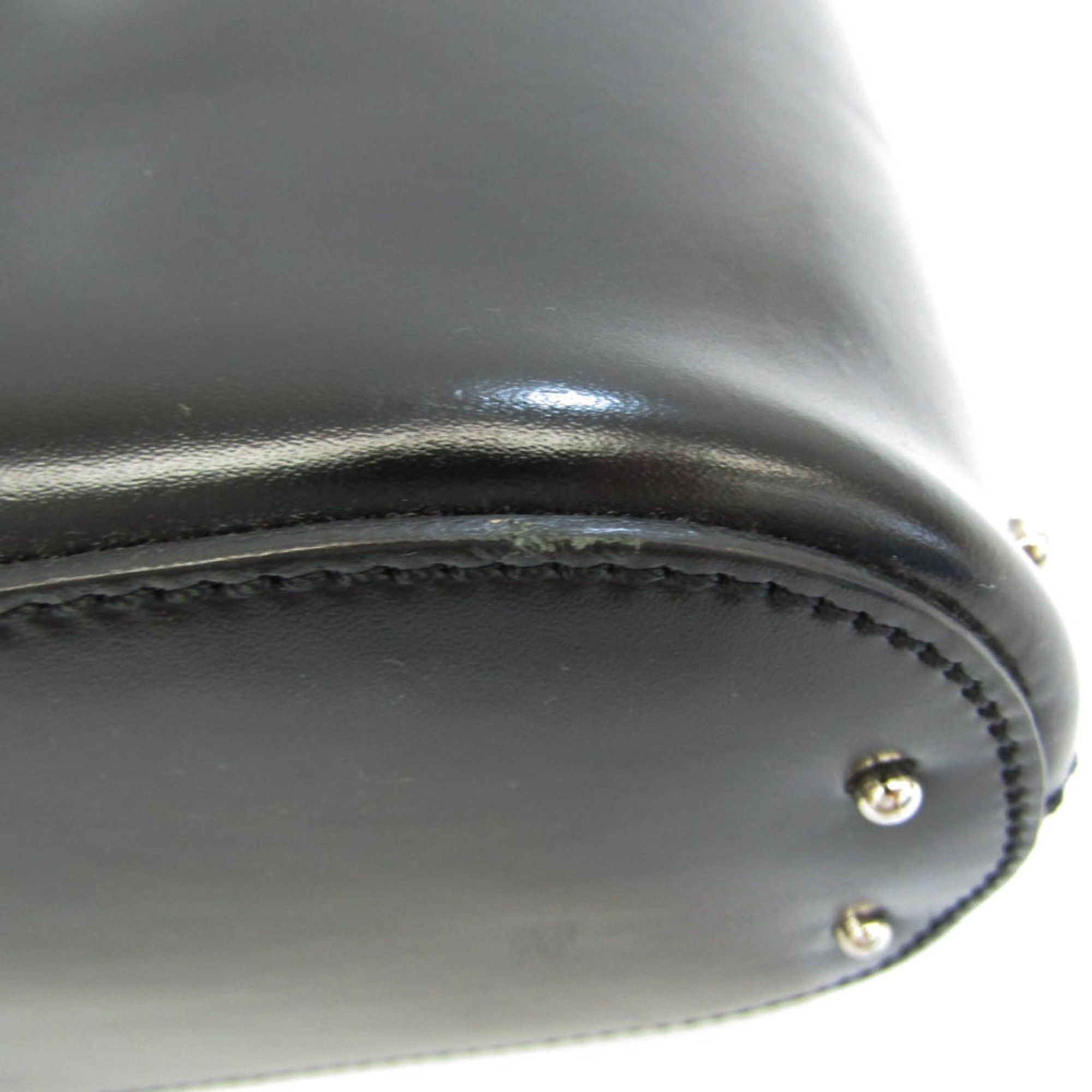Tod's Black Leather Tote Bag (Pre-Owned) Size ONE SIZE - 3 Thumbnail