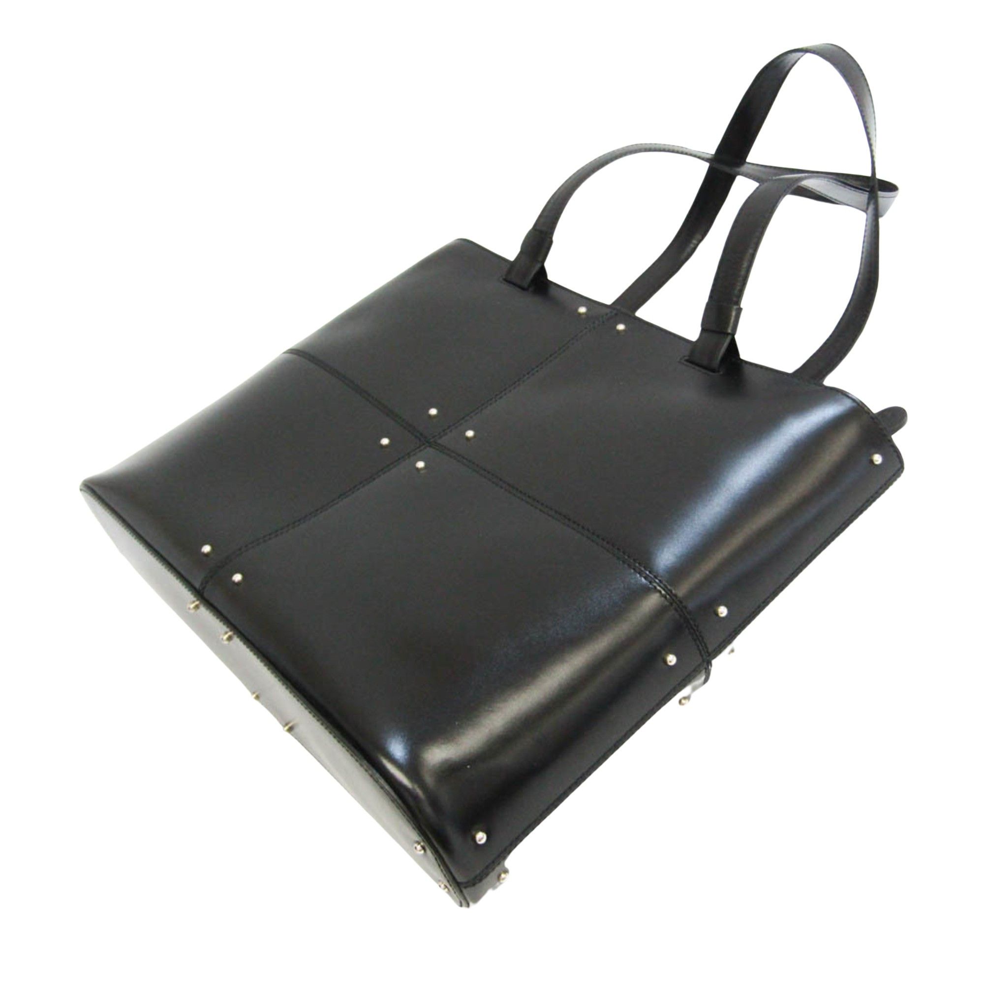 Tod's Black Leather Tote Bag (Pre-Owned) Size ONE SIZE - 2 Thumbnail