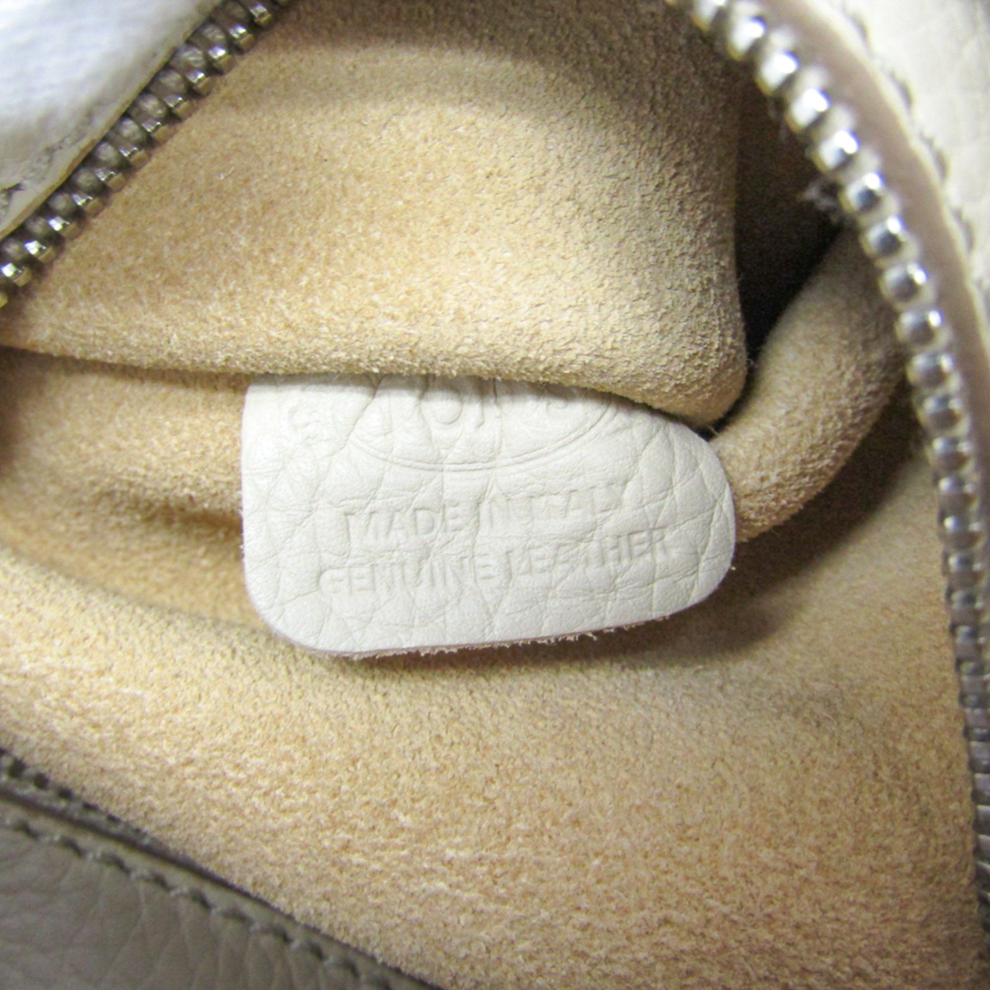 Tod's Joy Beige Leather Tote Bag (Pre-Owned) Size ONE SIZE - 7 Thumbnail