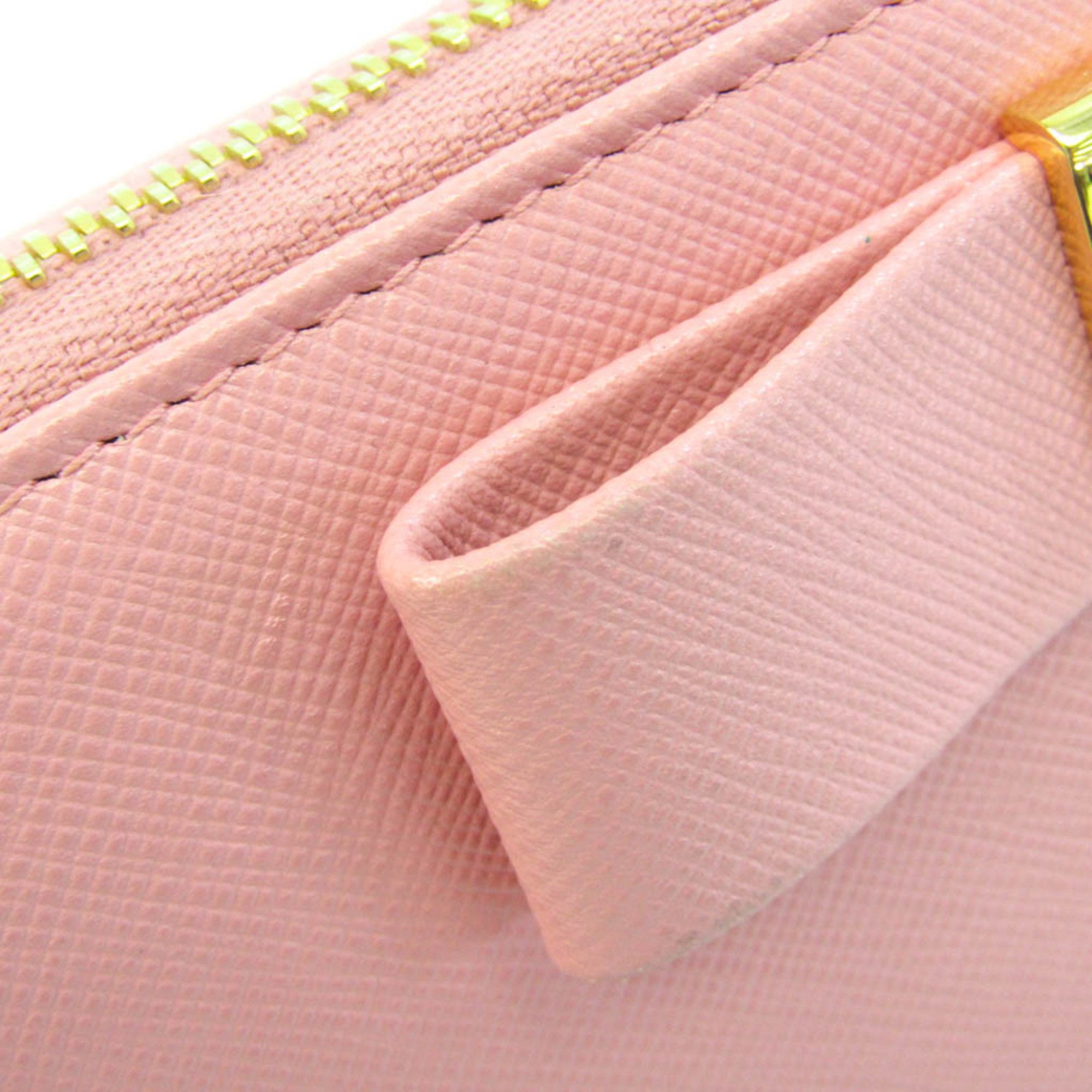Prada Ribbon Pink Leather Wallet (Pre-Owned) Size ONE SIZE - 9 Thumbnail