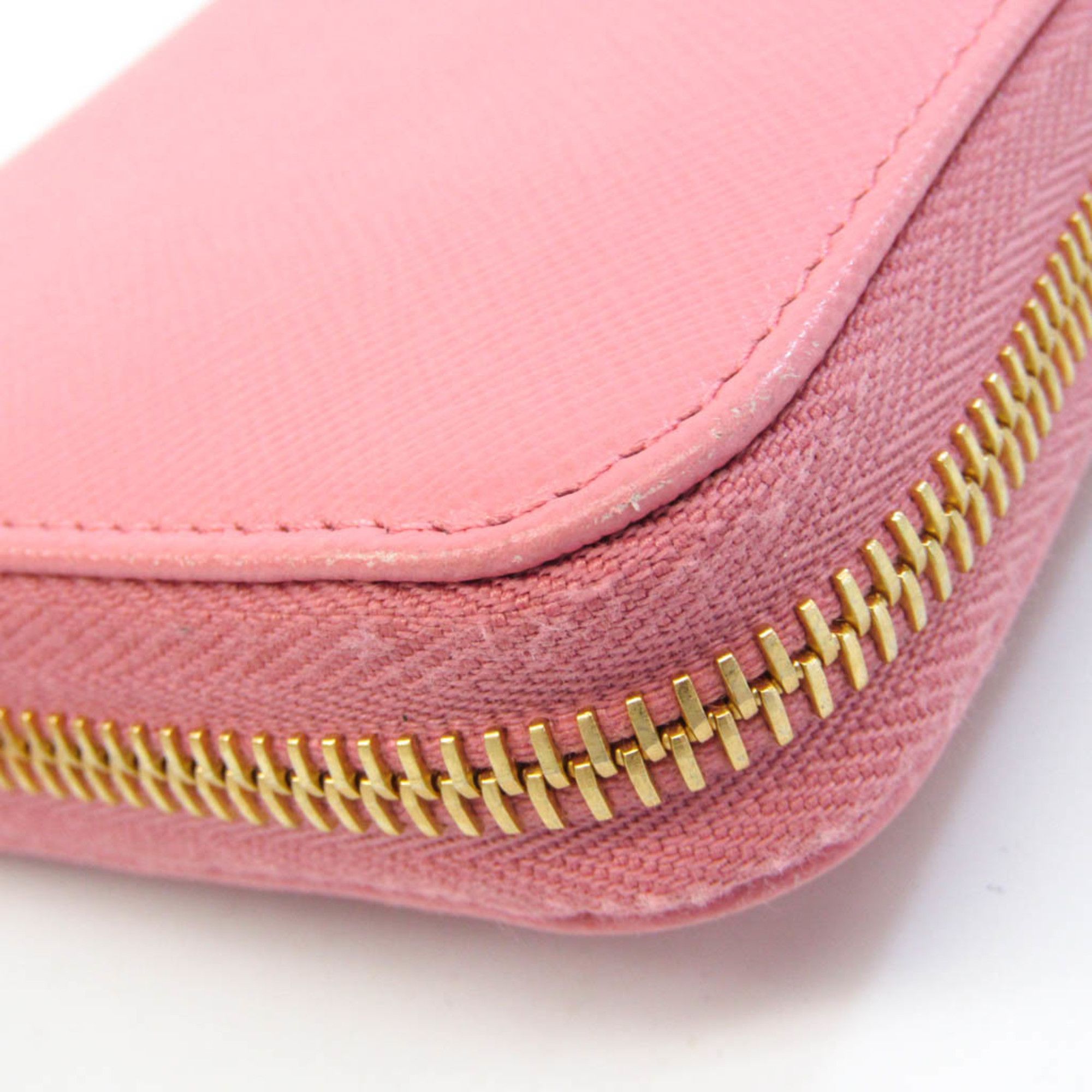 Prada Ribbon Pink Leather Wallet (Pre-Owned) Size ONE SIZE - 10 Thumbnail