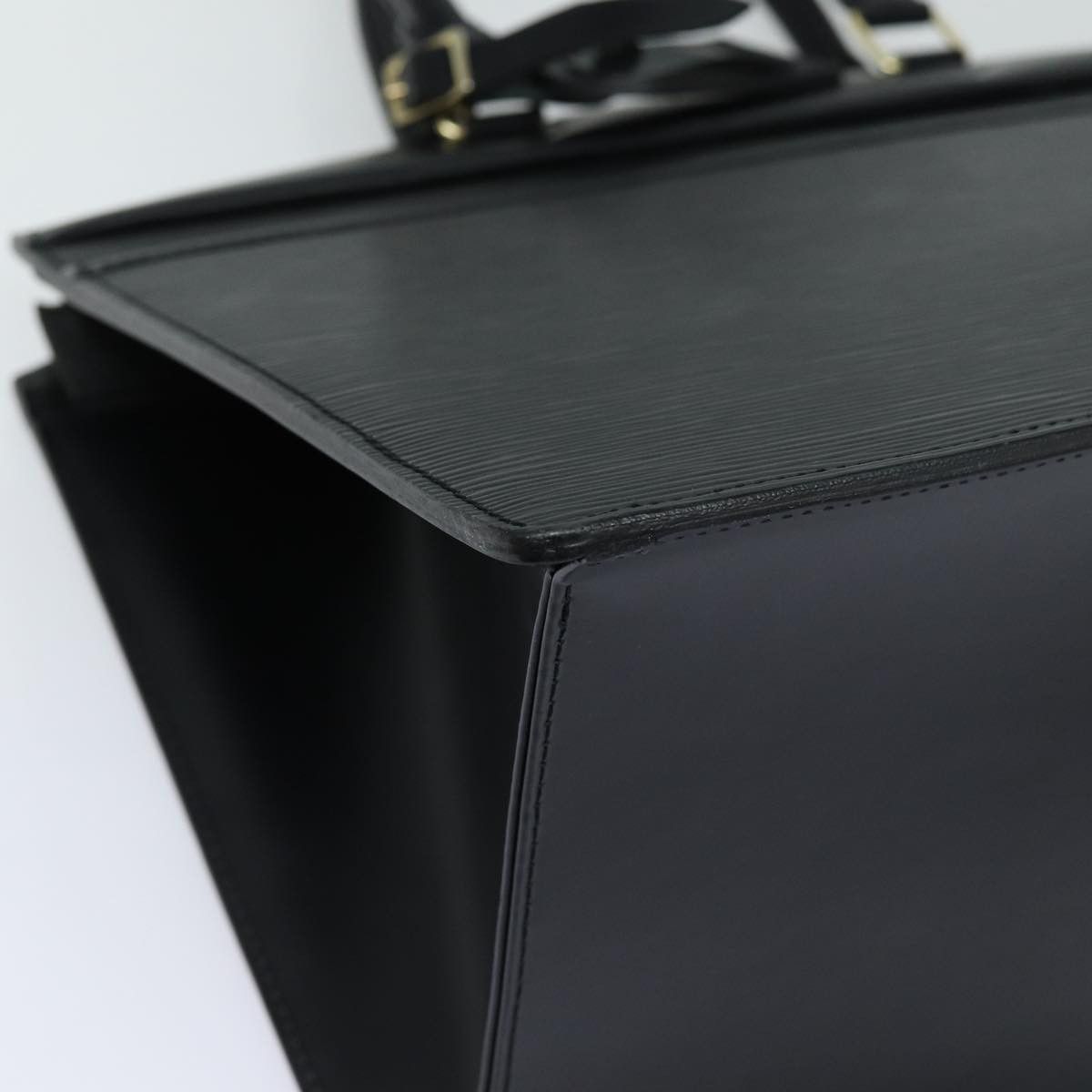 Louis Vuitton Riviera Black Leather Handbag (Pre-Owned) Size ONE SIZE - 17 Thumbnail