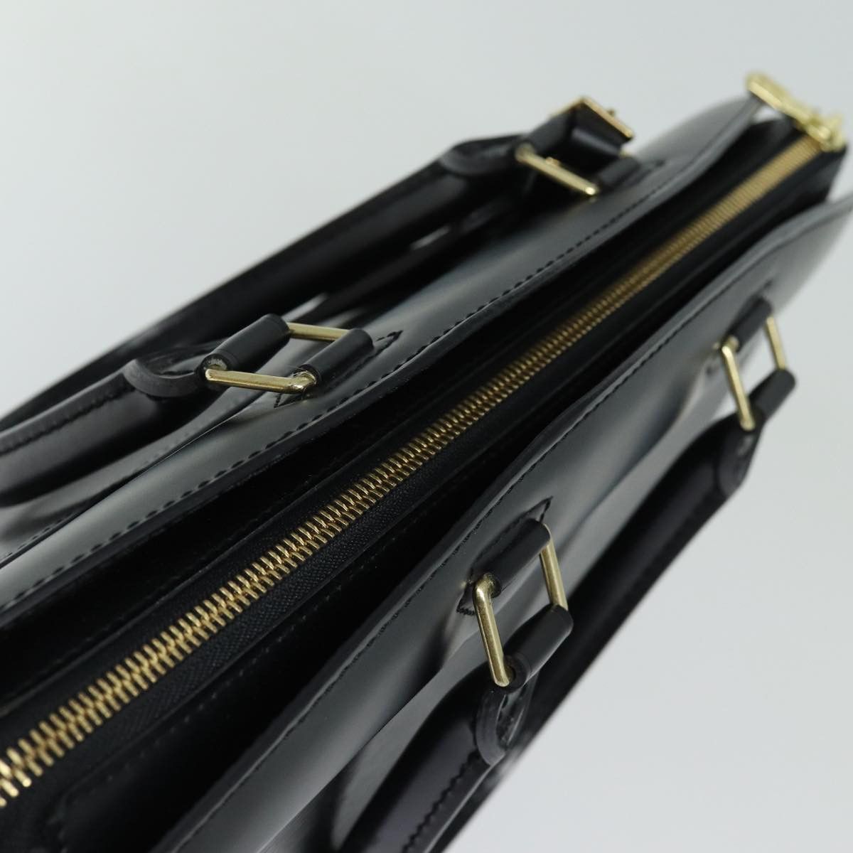 Louis Vuitton Riviera Black Leather Handbag (Pre-Owned) Size ONE SIZE - 15 Thumbnail