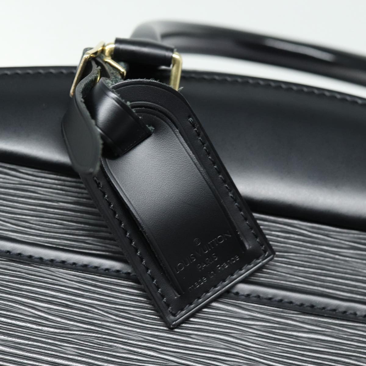Louis Vuitton Riviera Black Leather Handbag (Pre-Owned) Size ONE SIZE - 20 Thumbnail