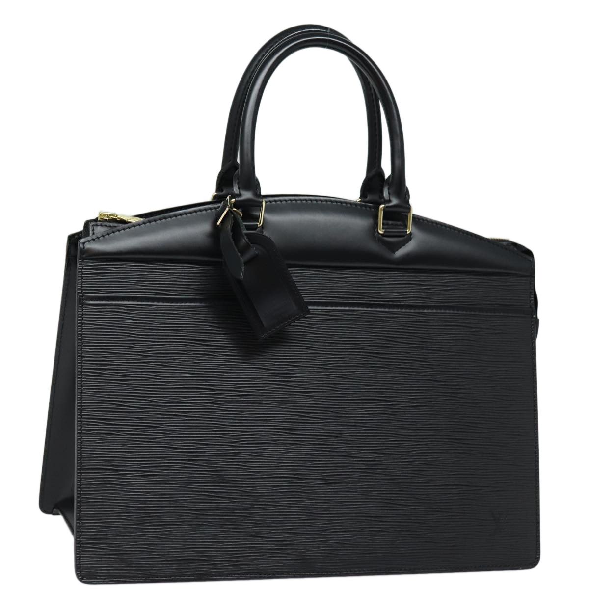 Louis Vuitton Riviera Black Leather Handbag (Pre-Owned) Size ONE SIZE - 13 Thumbnail