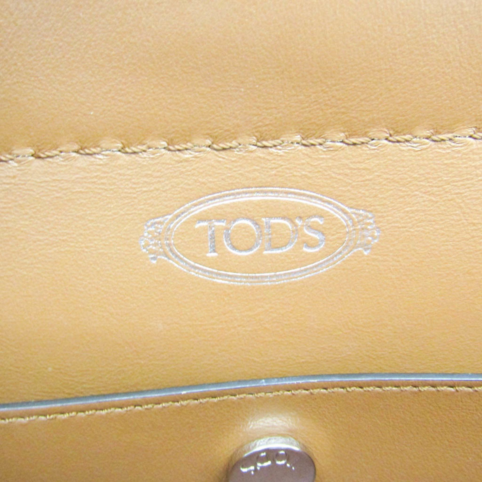 Tod's Brown Leather Handbag (Pre-Owned) Size ONE SIZE - 8 Thumbnail