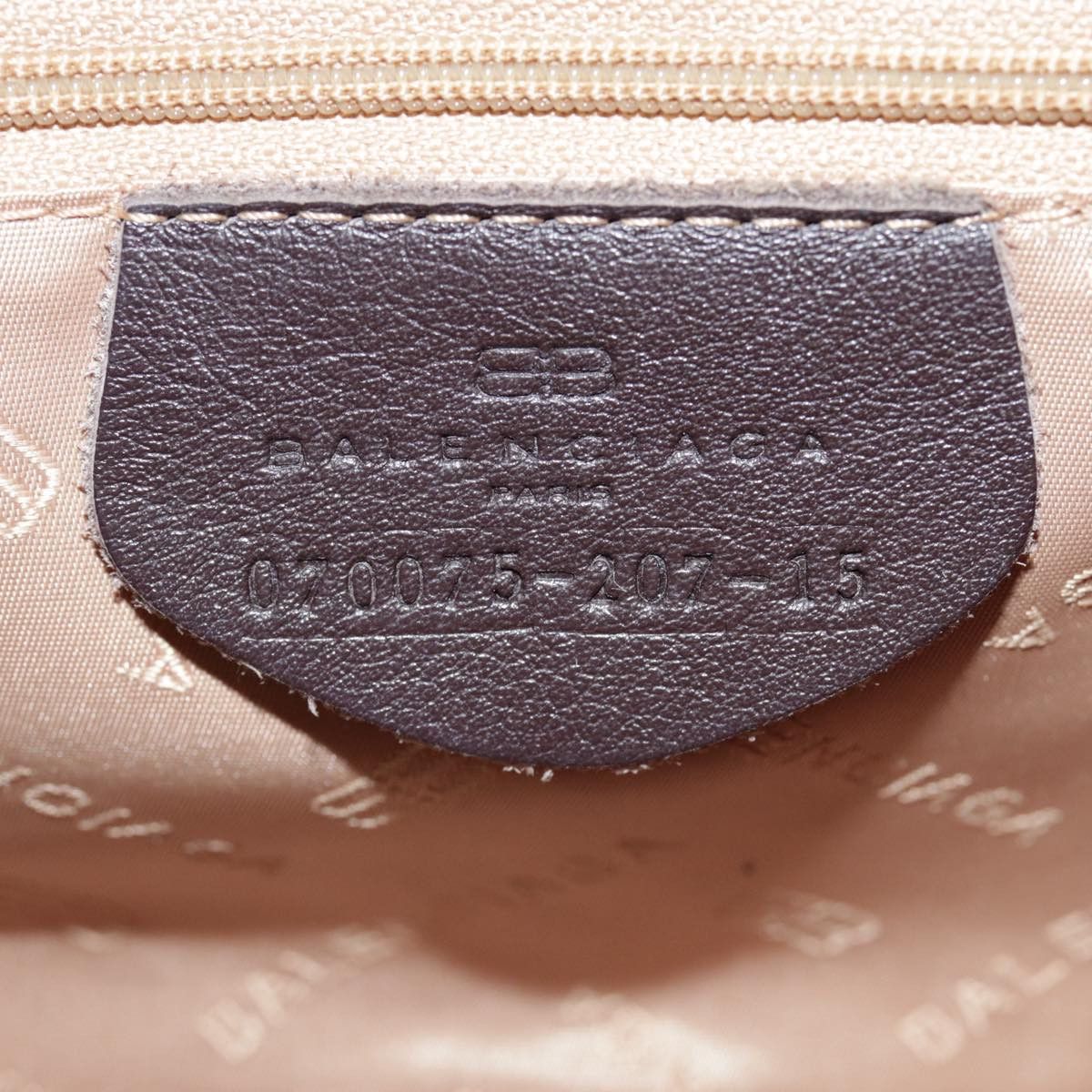 Balenciaga Beige Leather Handbag (Pre-Owned) Size ONE SIZE - 15 Thumbnail