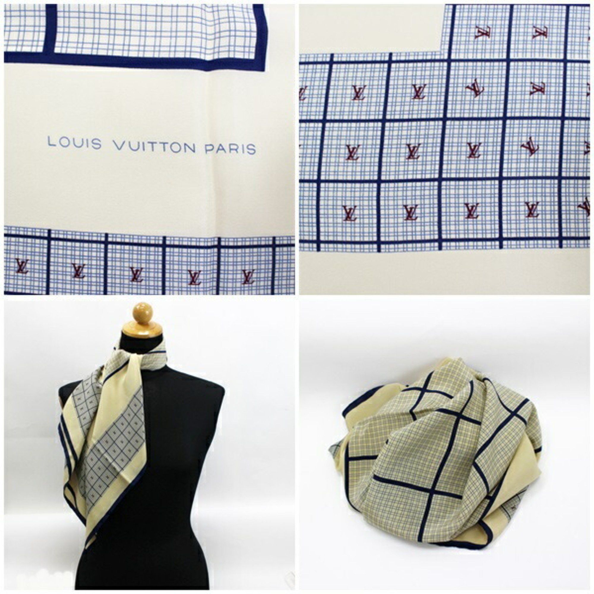 Louis Vuitton Louis Vuitton Scarf scarf Size ONE SIZE - 3 Thumbnail