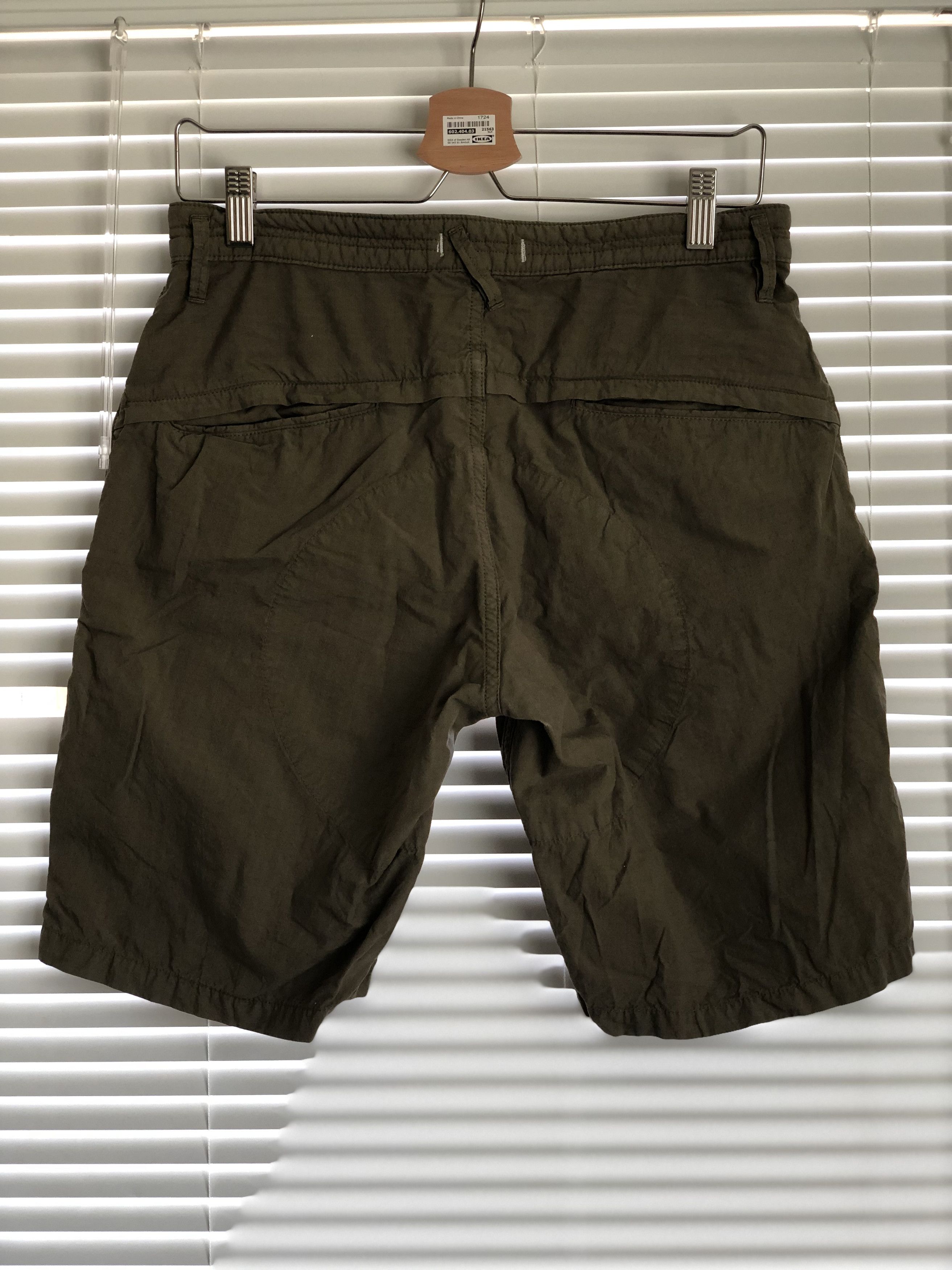 Nonnative Olive Trooper shorts cotton ripstop overdyed size 1 Size US 30 / EU 46 - 4 Thumbnail