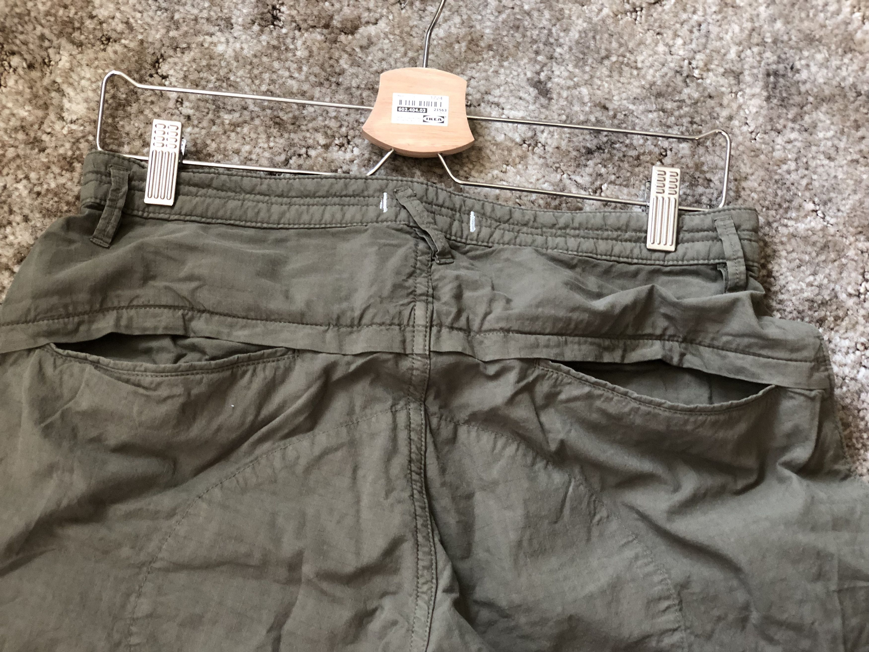 Nonnative Olive Trooper shorts cotton ripstop overdyed size 1 Size US 30 / EU 46 - 5 Thumbnail