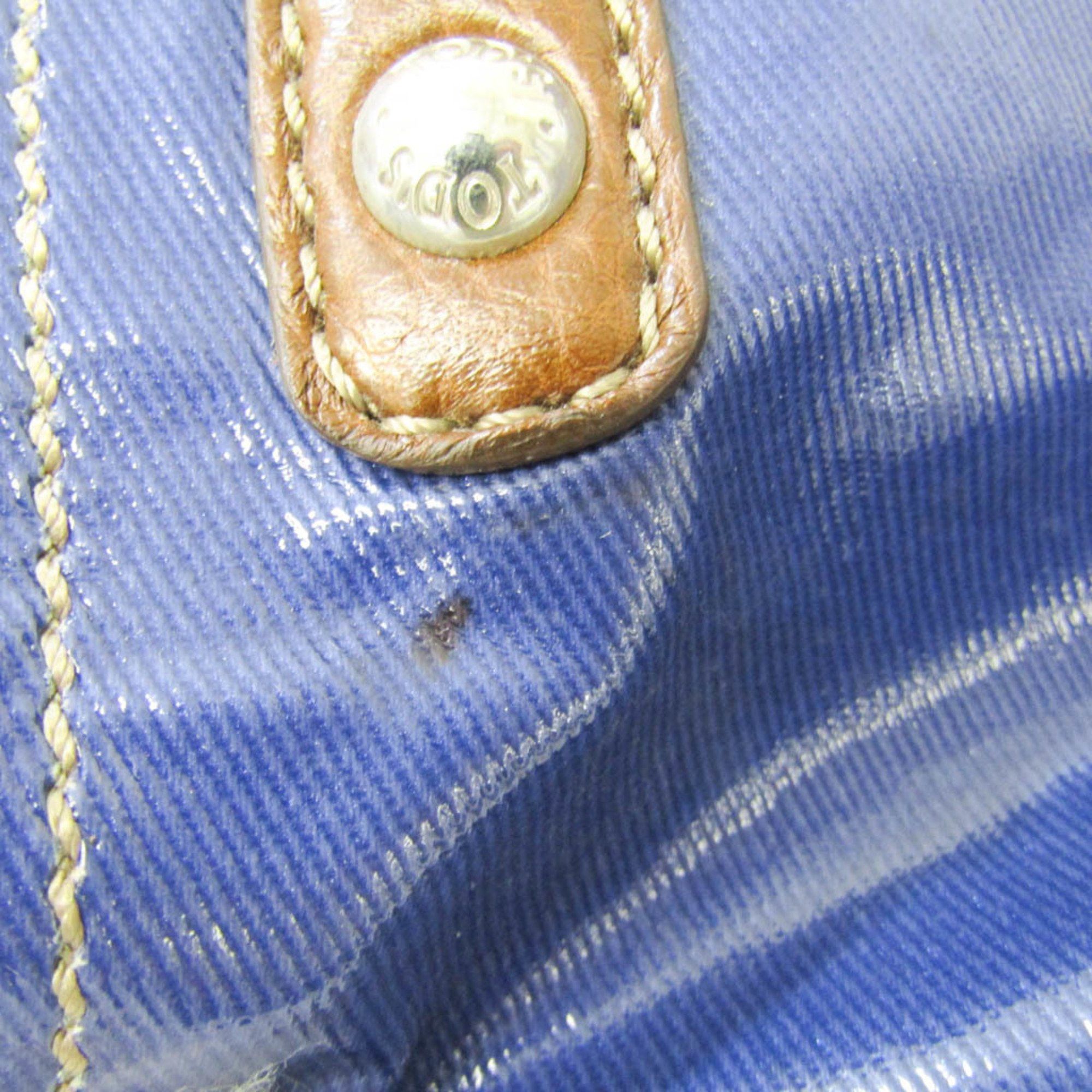 Tod's Blue Leather Shoulder Bag (Pre-Owned) Size ONE SIZE - 8 Thumbnail