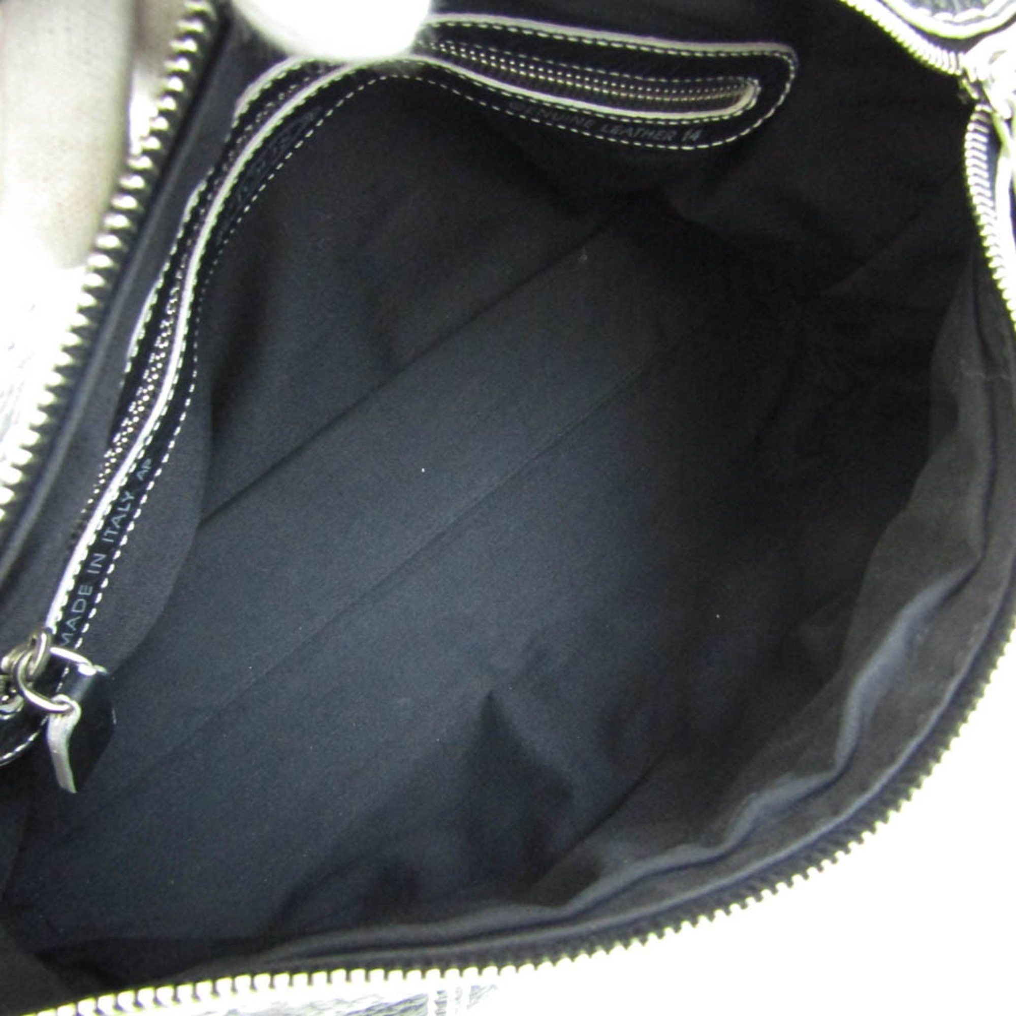 Tod's Black Leather Shoulder Bag (Pre-Owned) Size ONE SIZE - 4 Thumbnail