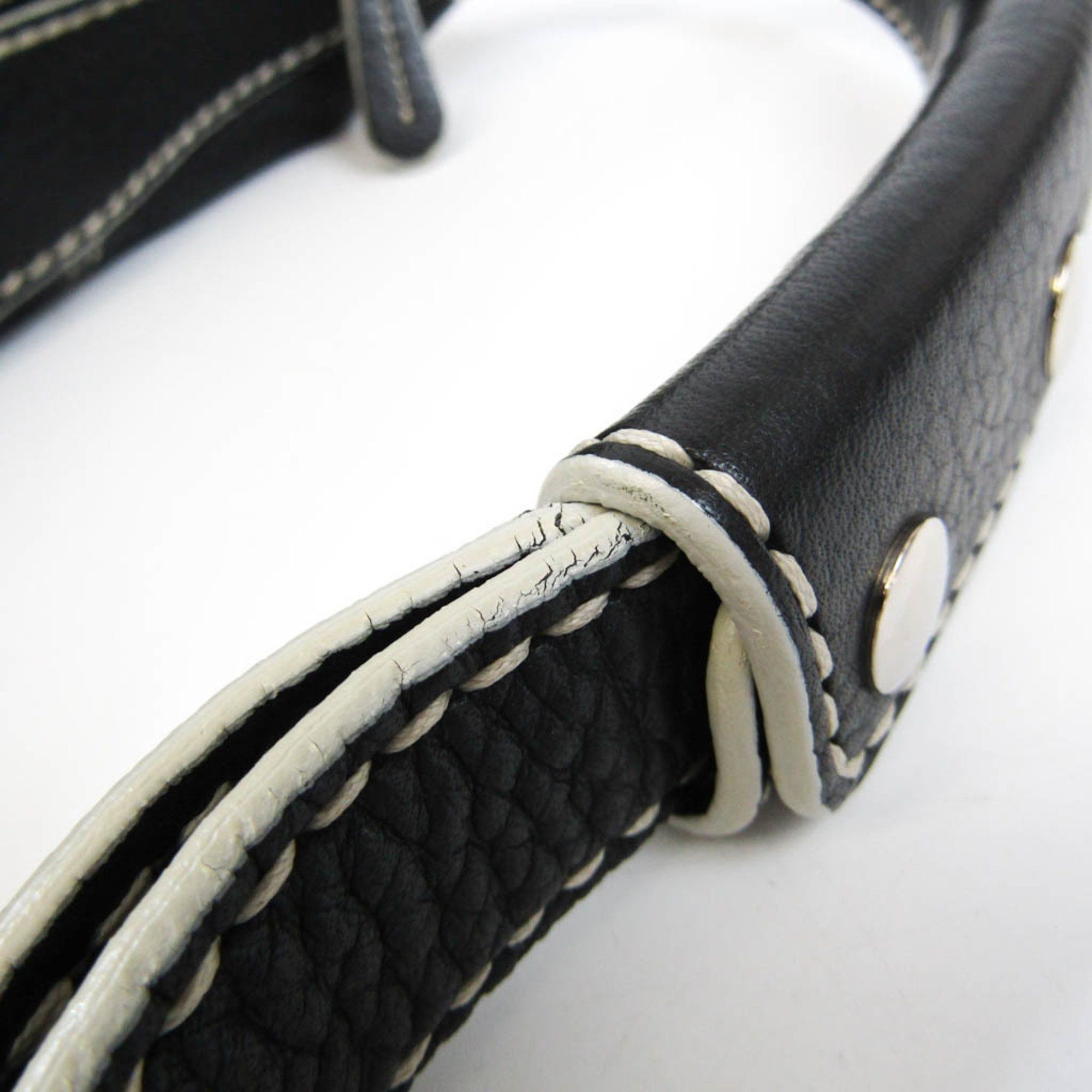 Tod's Black Leather Shoulder Bag (Pre-Owned) Size ONE SIZE - 11 Thumbnail
