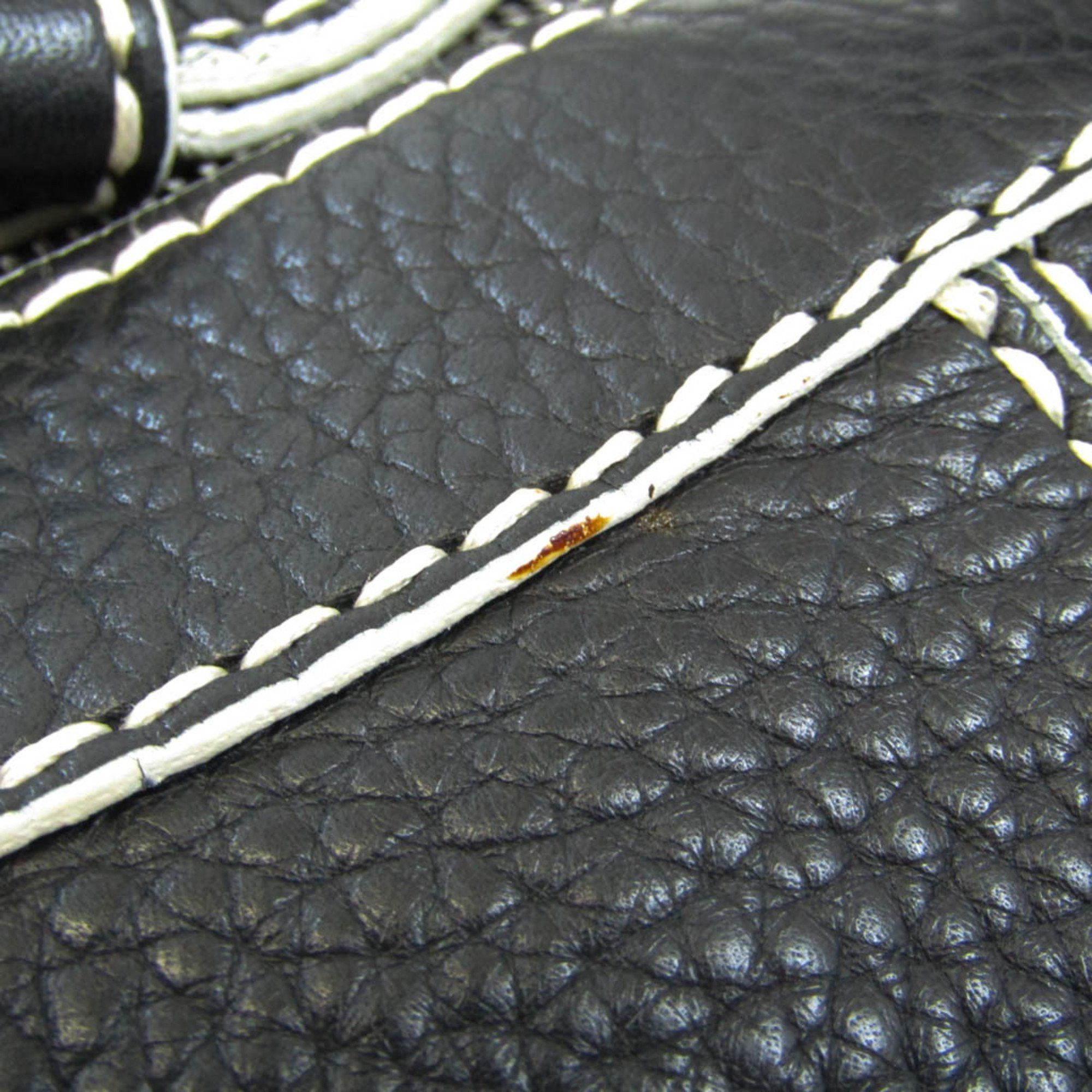Tod's Black Leather Shoulder Bag (Pre-Owned) Size ONE SIZE - 7 Thumbnail
