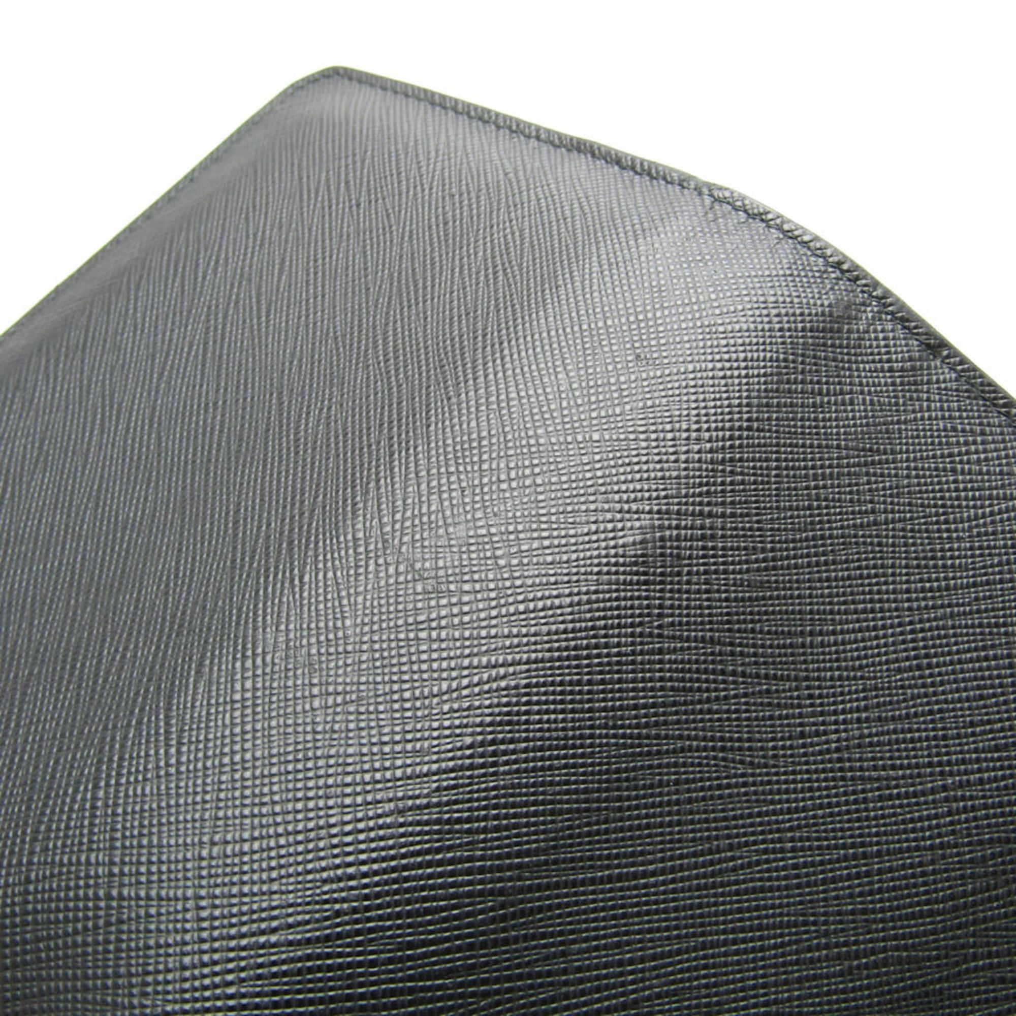 Prada Black Leather Wallet (Pre-Owned) Size ONE SIZE - 10 Thumbnail