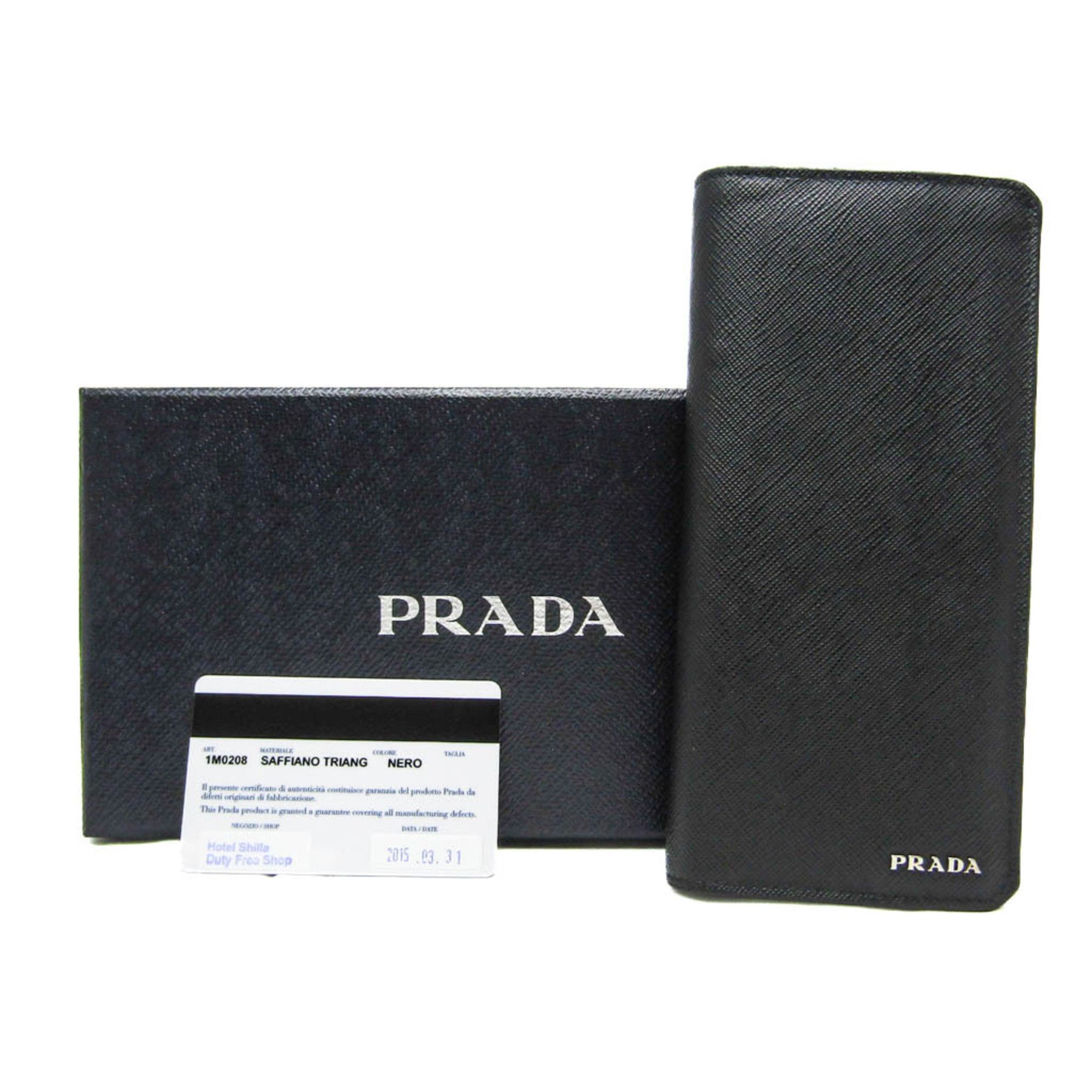 Prada Black Leather Wallet (Pre-Owned) Size ONE SIZE - 7 Thumbnail