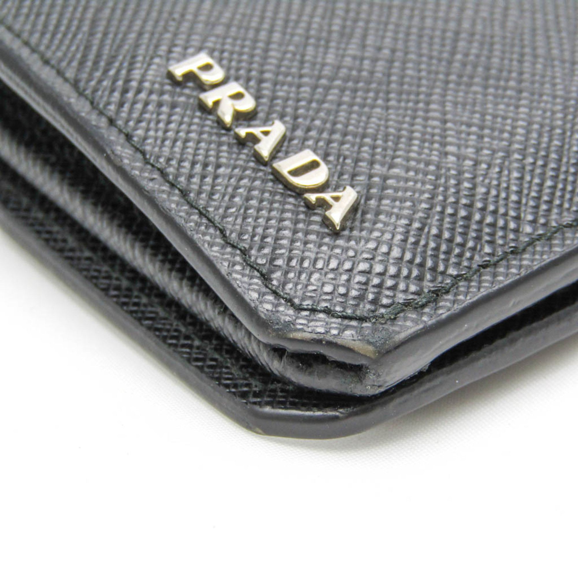 Prada Black Leather Wallet (Pre-Owned) Size ONE SIZE - 6 Thumbnail