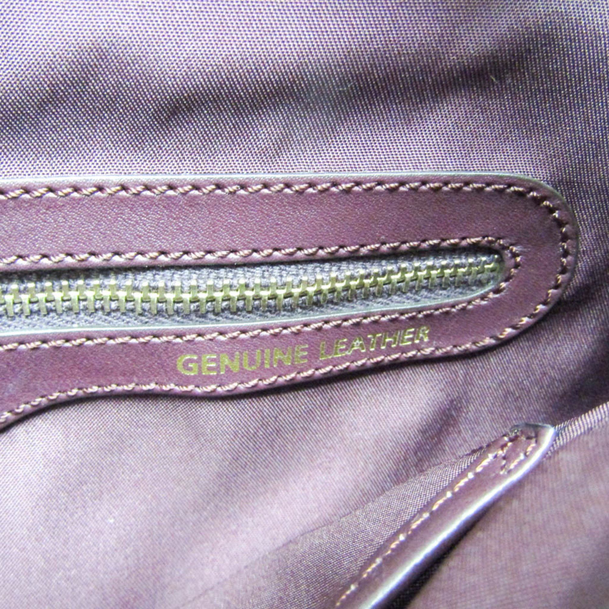 Tod's - Purple Leather Handbag (Pre-Owned) Size ONE SIZE - 17 Thumbnail