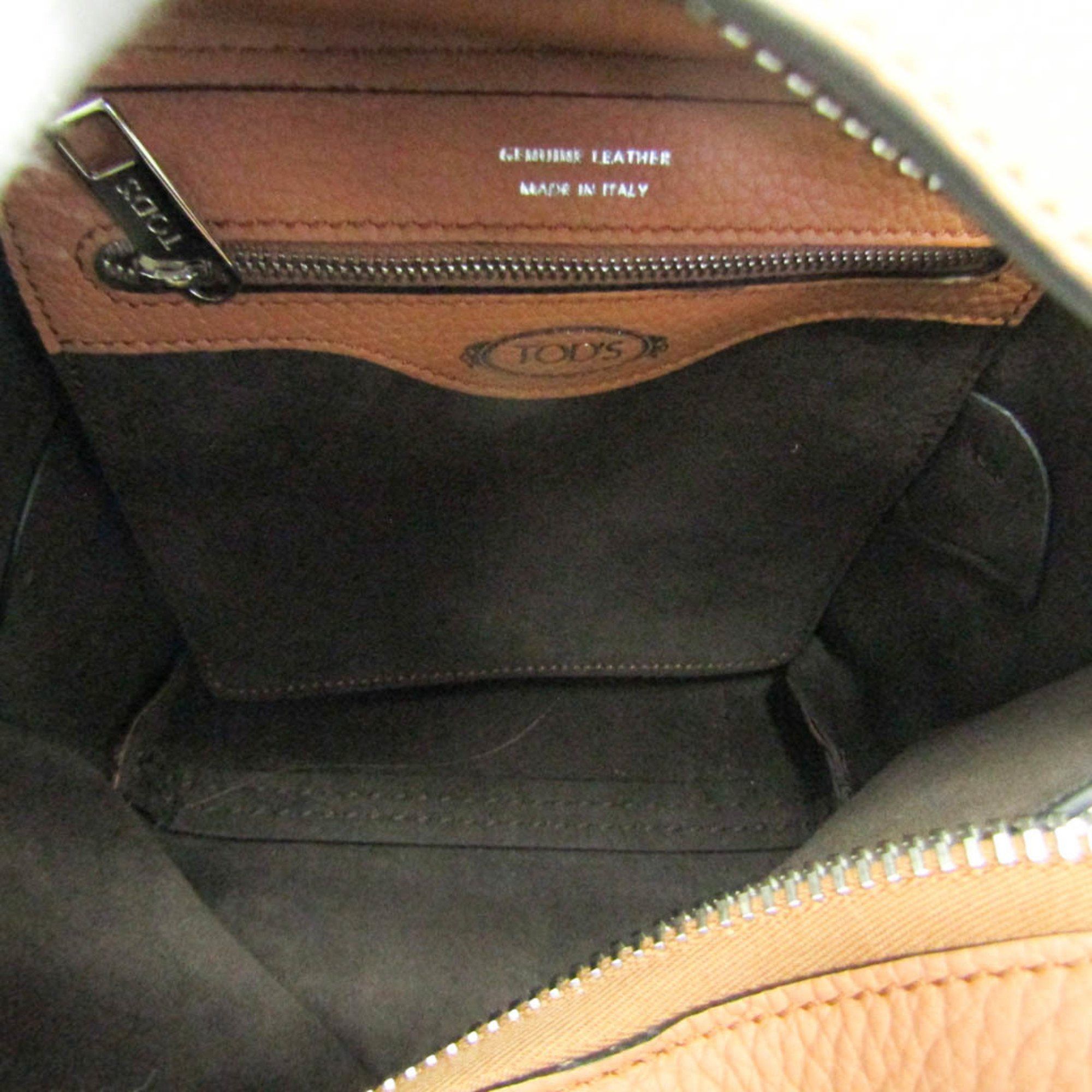 Tod's Wave Camel Leather Backpack Bag (Pre-Owned) Size ONE SIZE - 5 Thumbnail