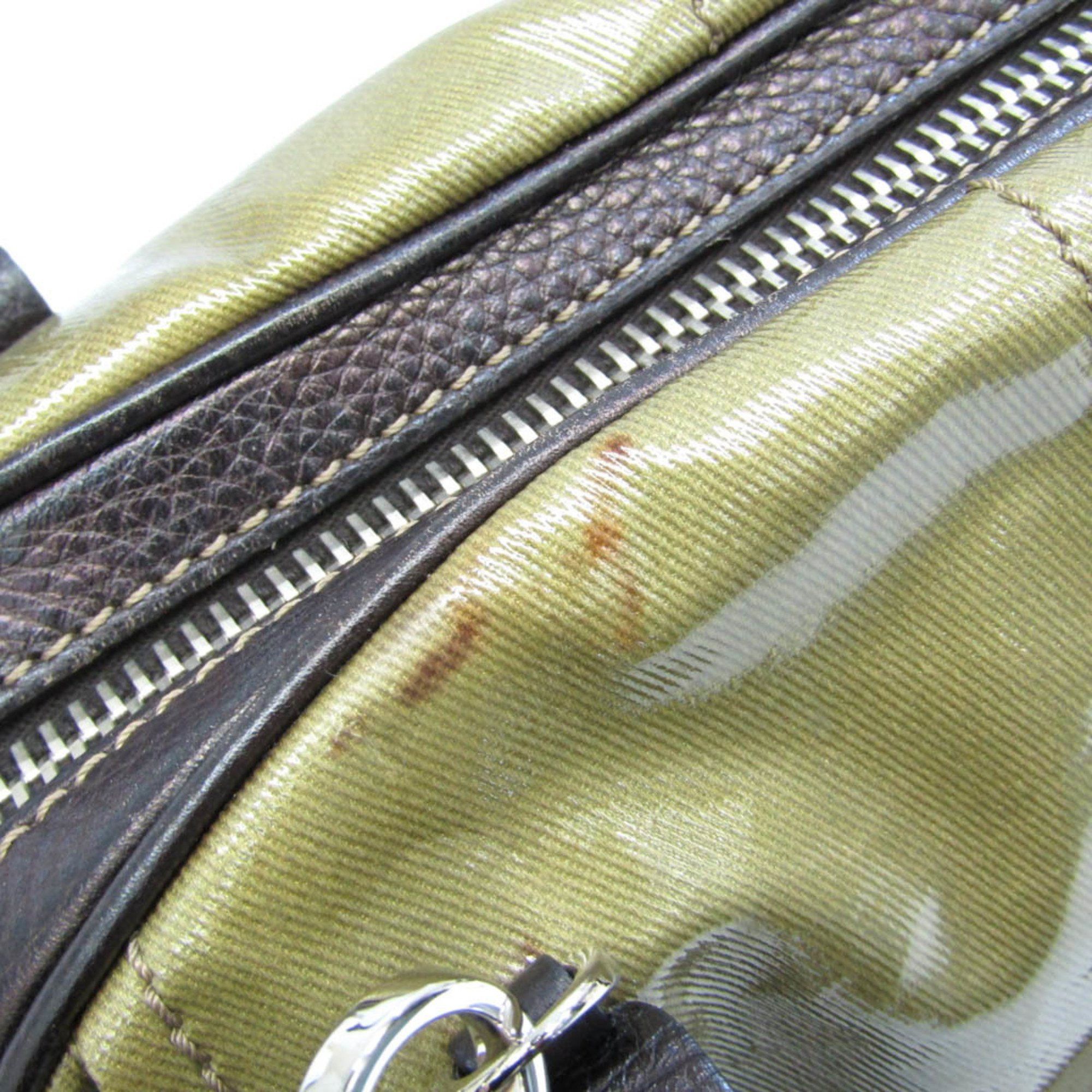 Tod's Khaki Leather Handbag (Pre-Owned) Size ONE SIZE - 11 Thumbnail